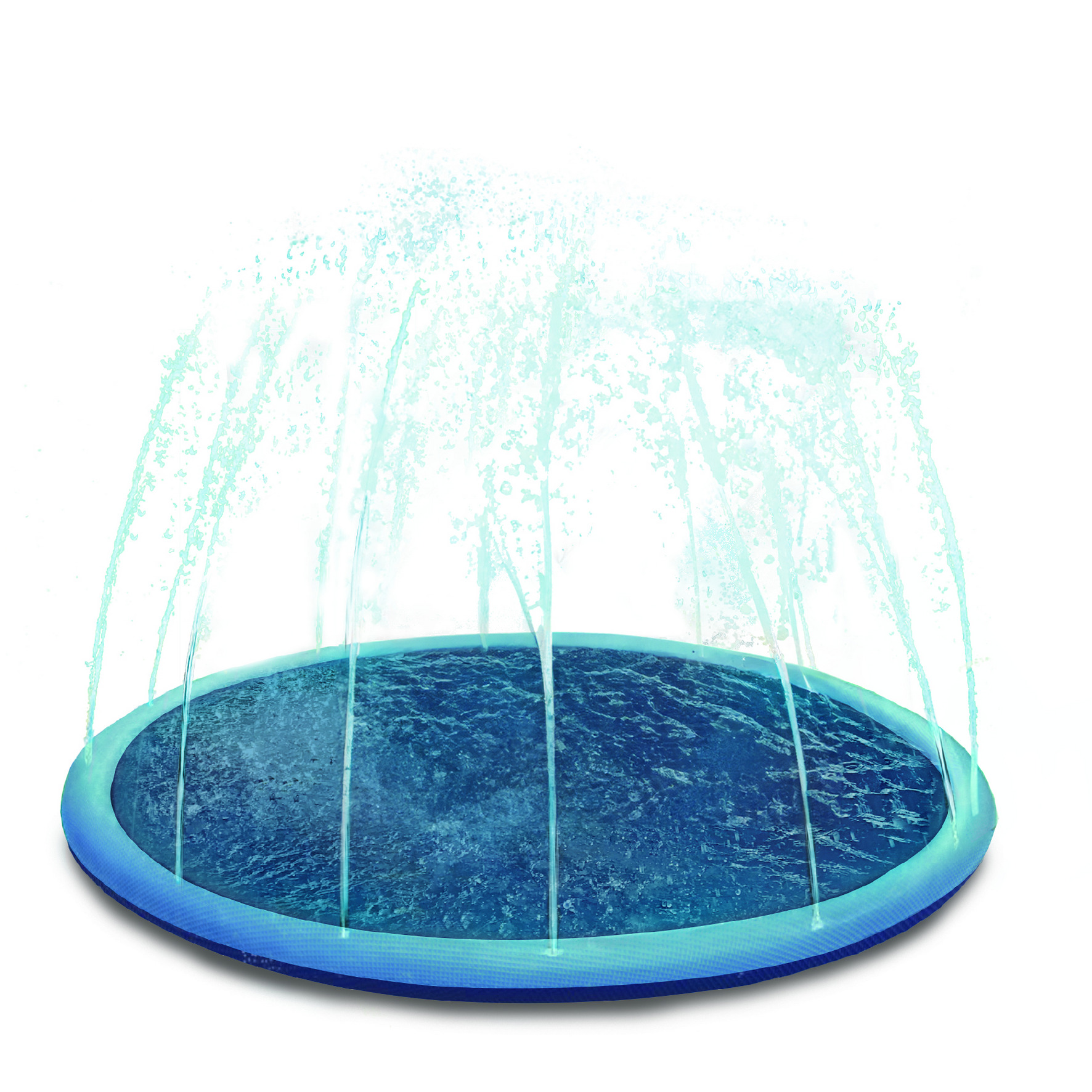 M-Pets Wassermatte SPLASH, Ø=150cm, blau