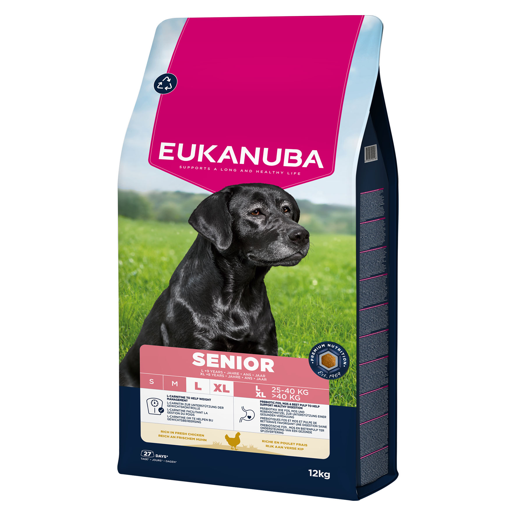 Eukanuba Senior Large – Huhn, 12kg