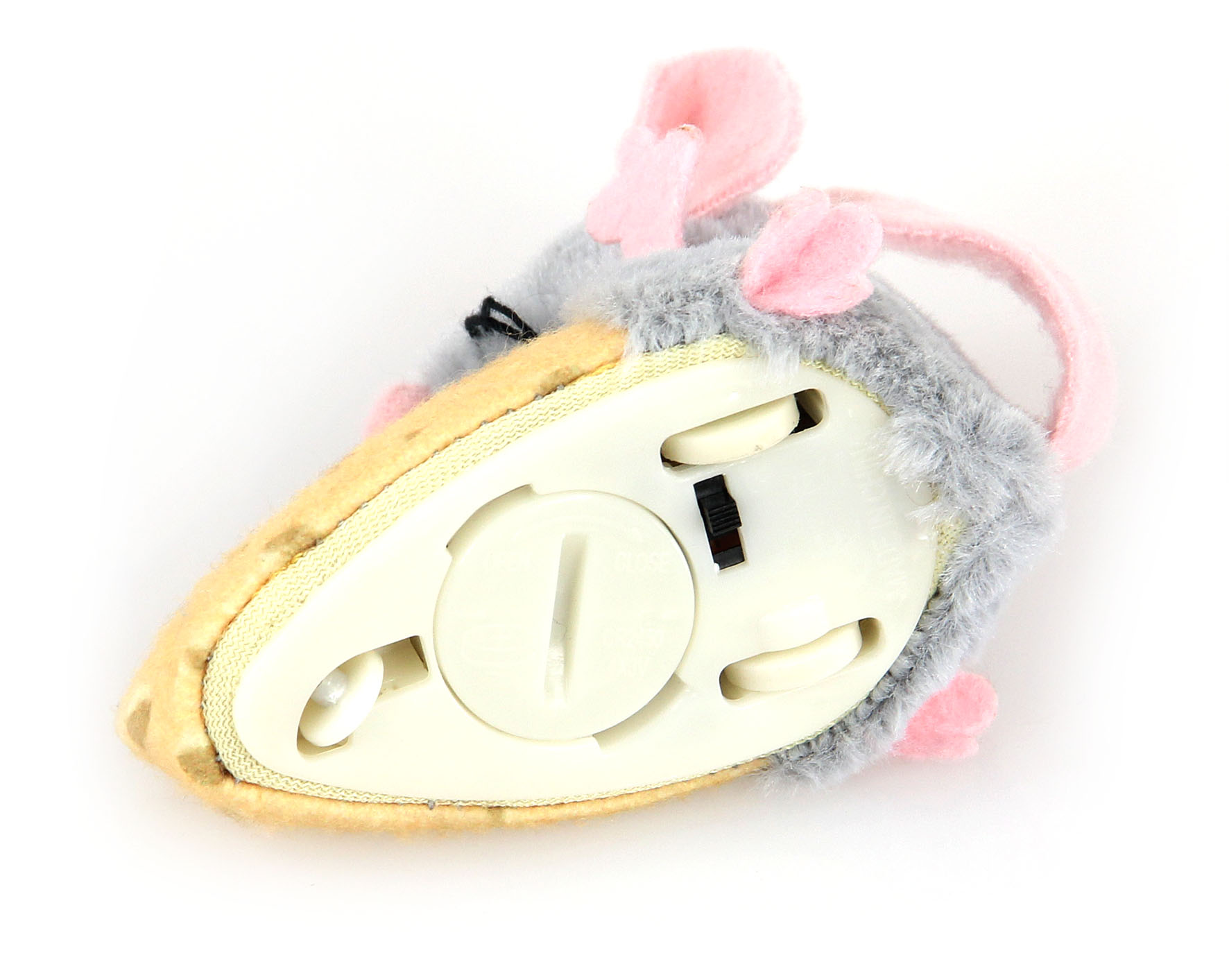 swisspet Plüsch-Rennmaus auf Käsestück