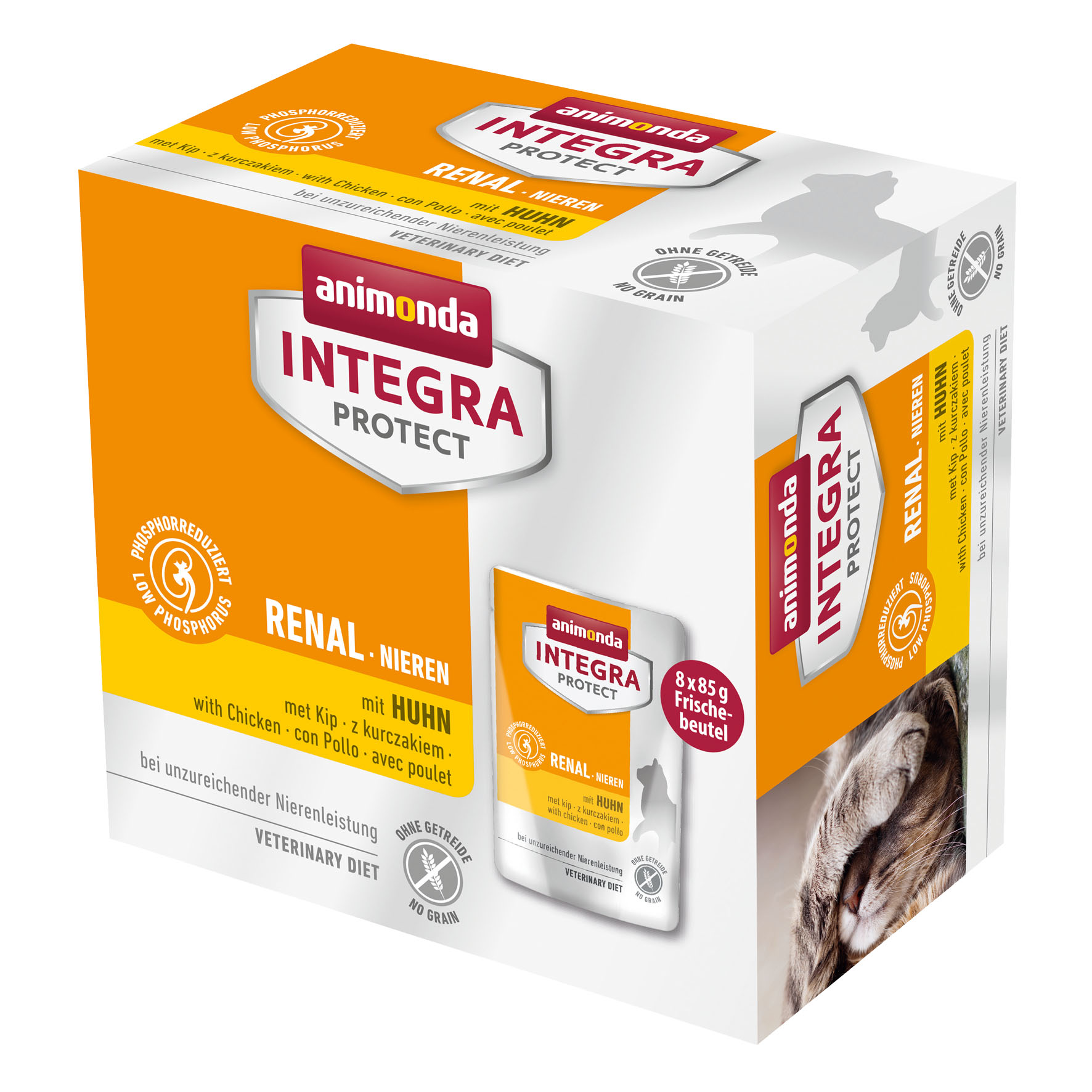 animonda INTEGRA PROTECT Renal Adult avec poulet 8 x 85 g