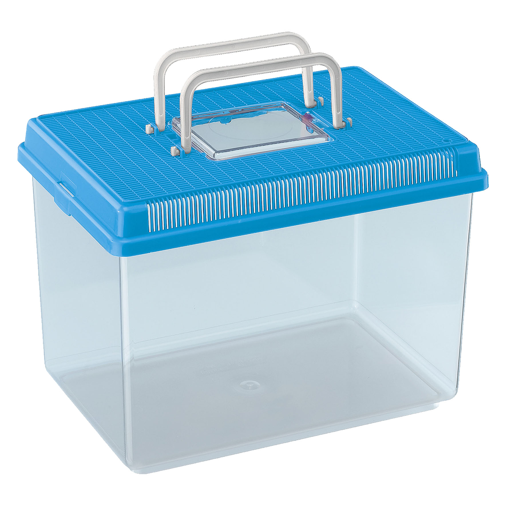 Kleintierbehälter Geo large 30x20x20cm, blau