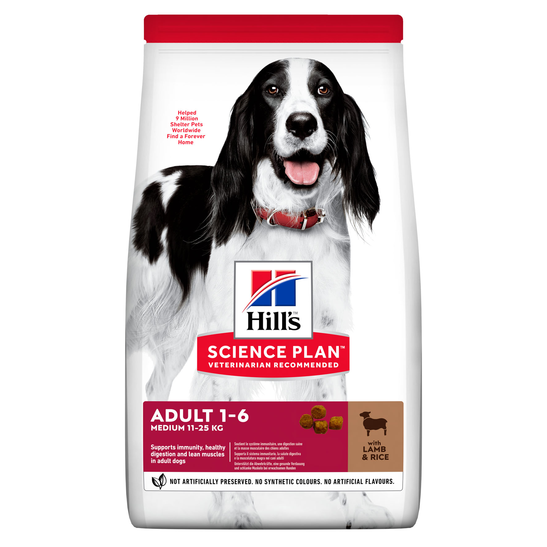 Hill‘s Science Plan Medium Adult Agnello & Riso