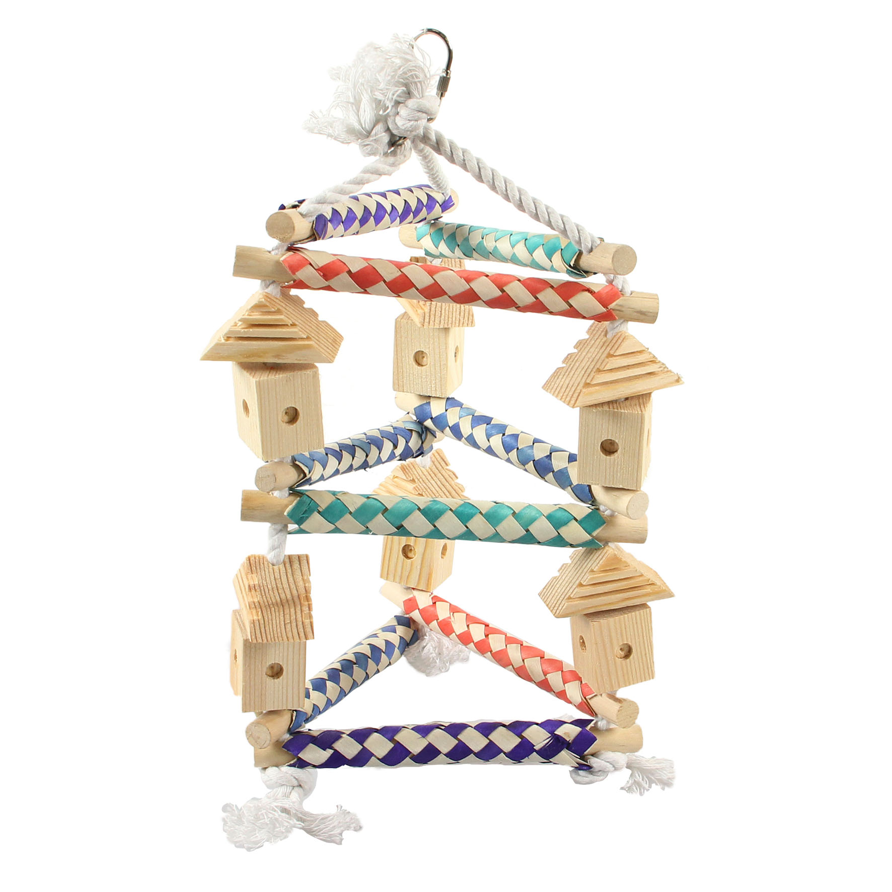 swisspet Vogelspielzeug Triangle, bunt