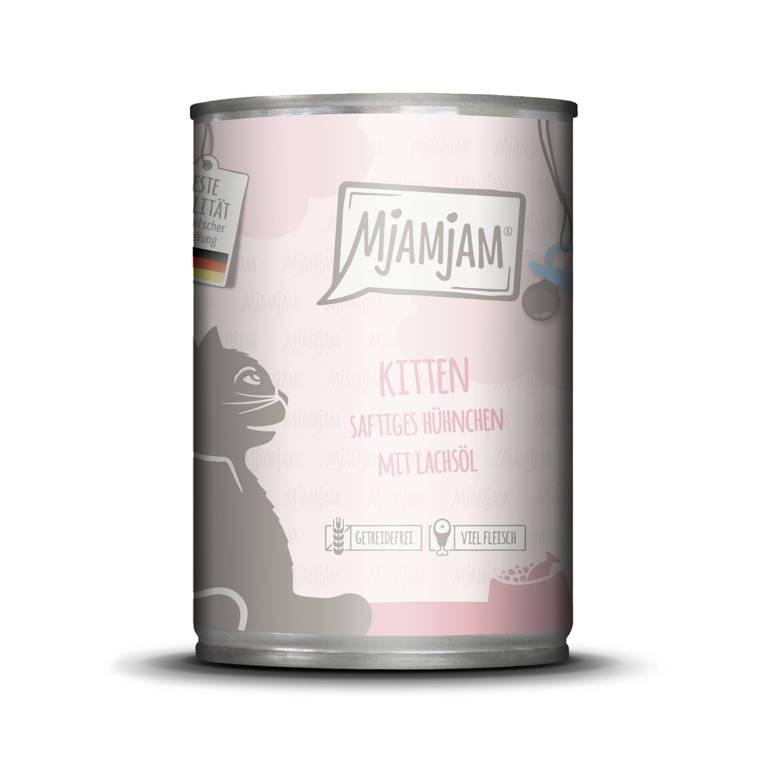 MjAMjAM Gattini Pollo e Olio di Salmone 400 g