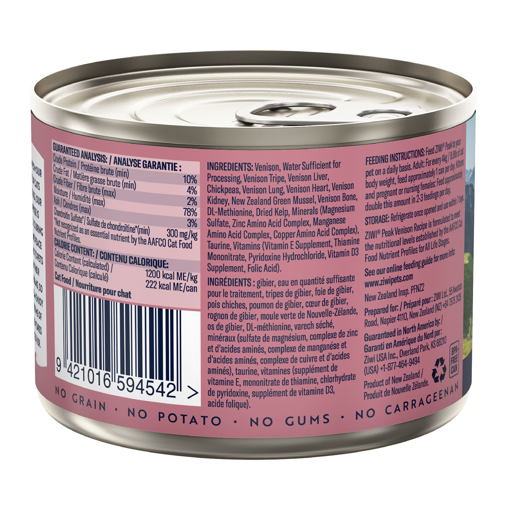 Ziwi Peak Original Wild, 185g