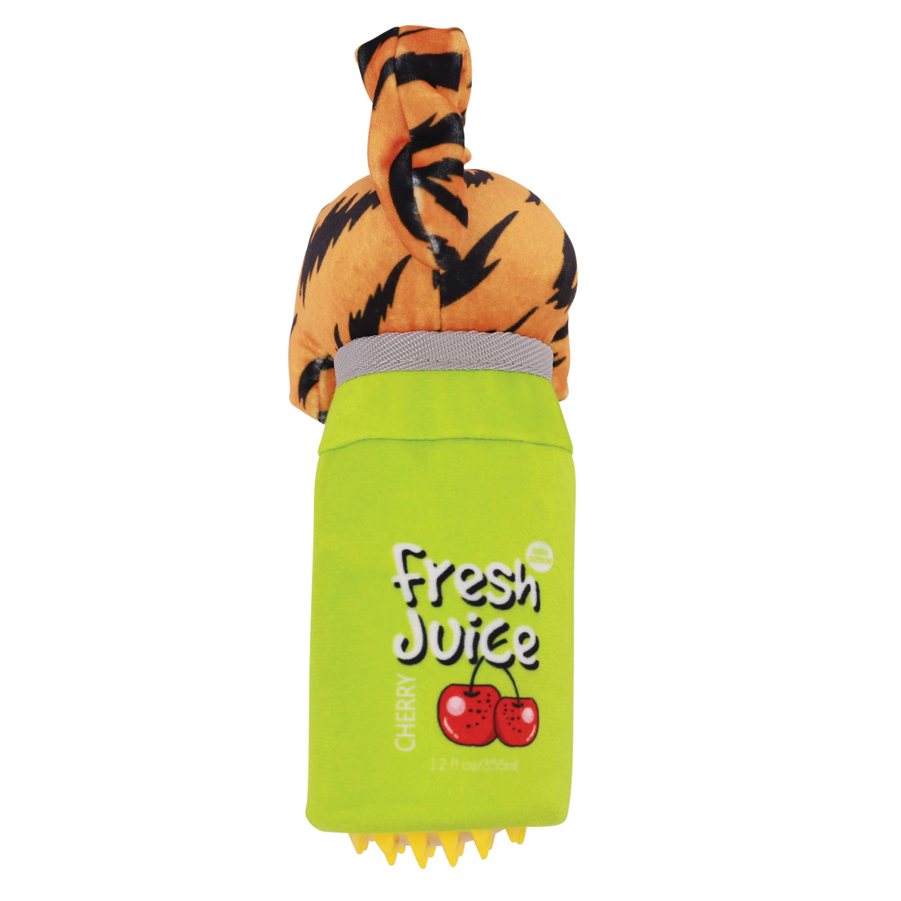 M-Pets Hundespielzeug Ozzy, Orange & Grün, 10,5 x 9,5 x 22 cm