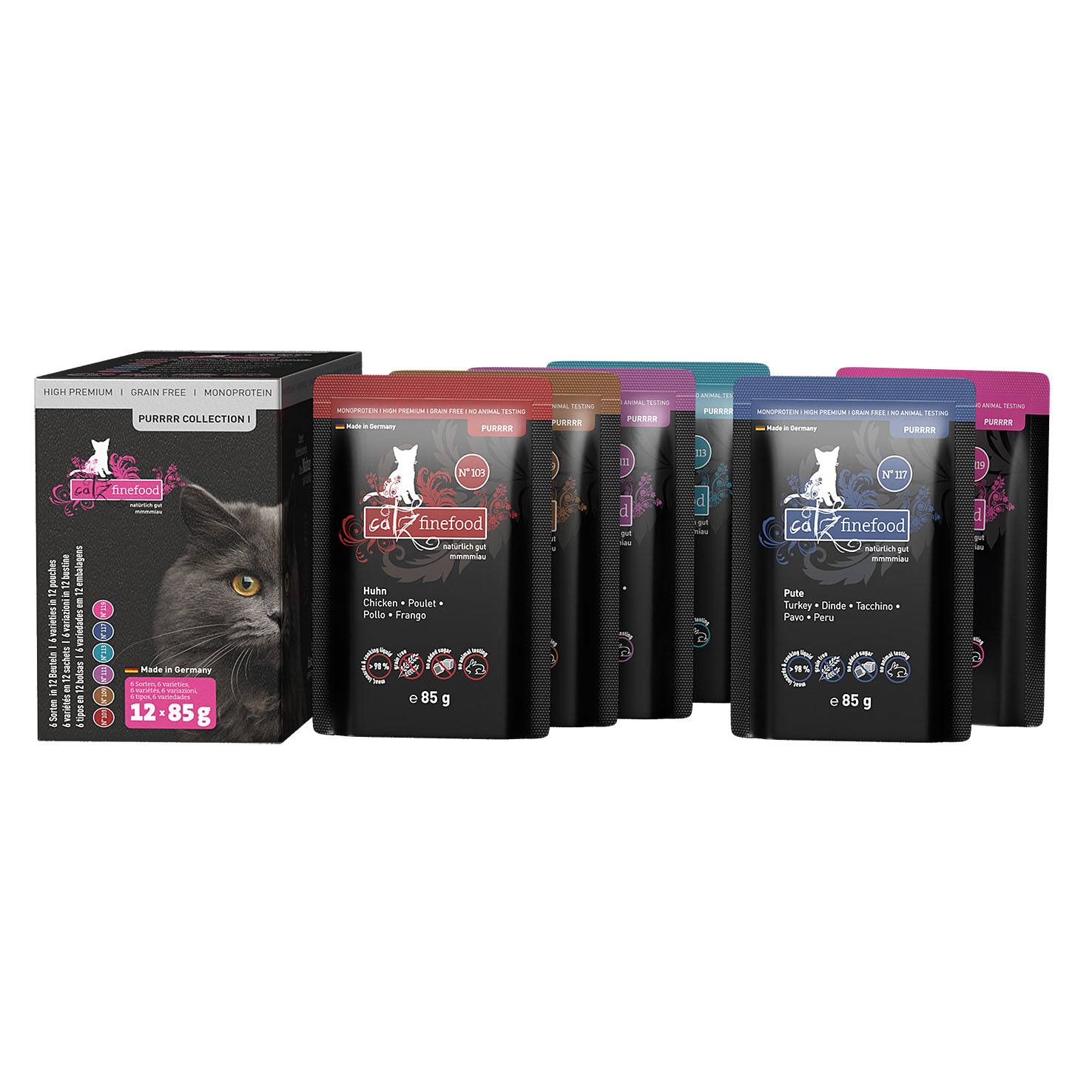 Catz finefood Purrrr I Multipack, 12x85g