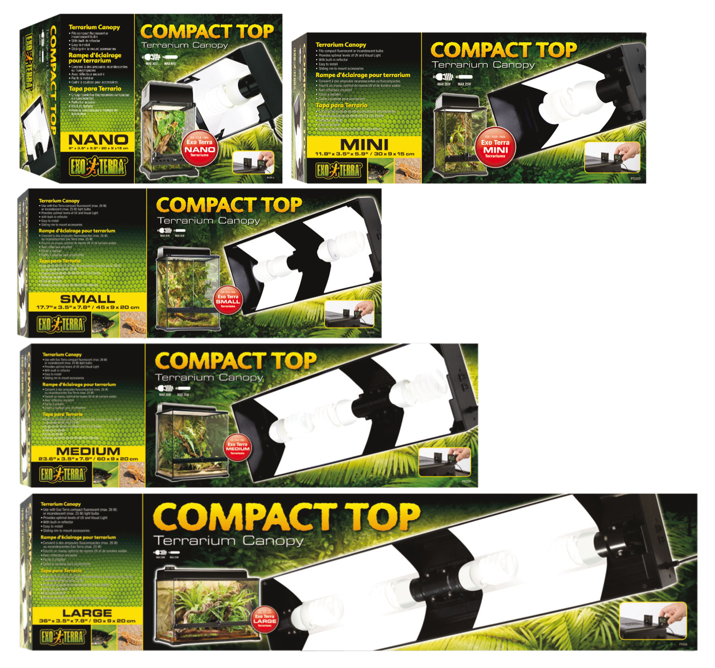 Exo Terra Compact Top Terrarienabdeckung