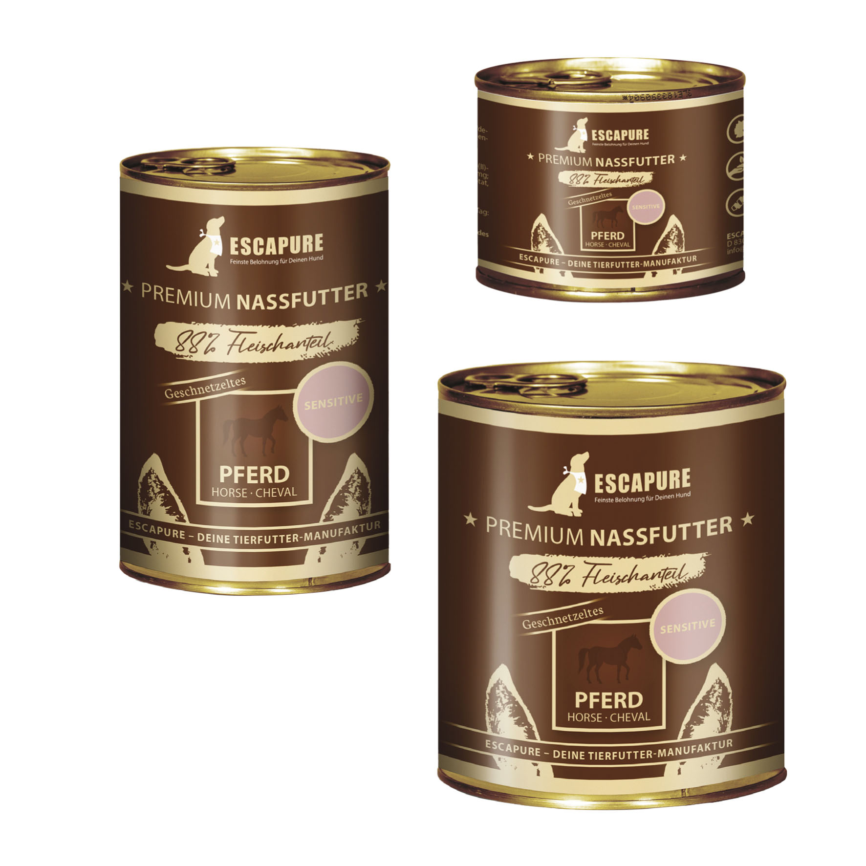 Escapure Pferde Geschnetzeltes