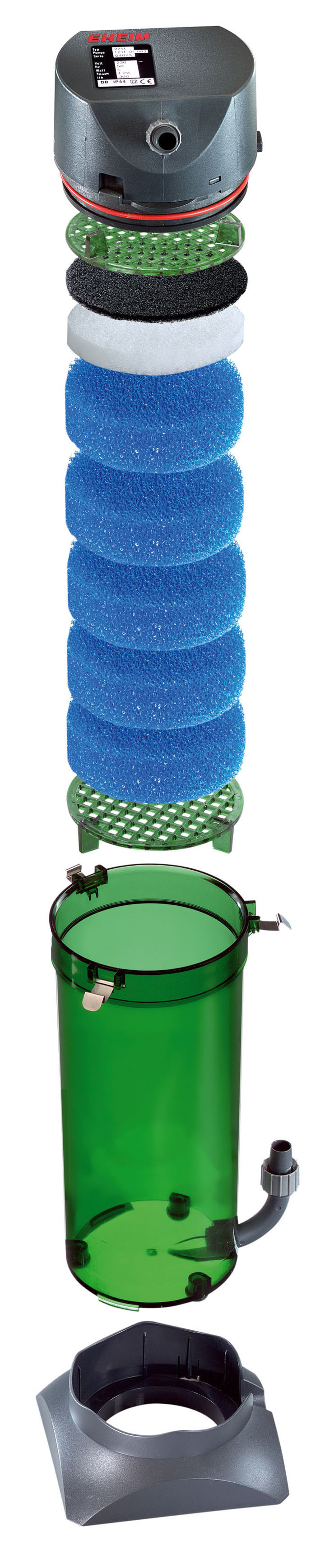 Eheim Aussenfilter classic 150, 300l/h, 5W, 11x29cm