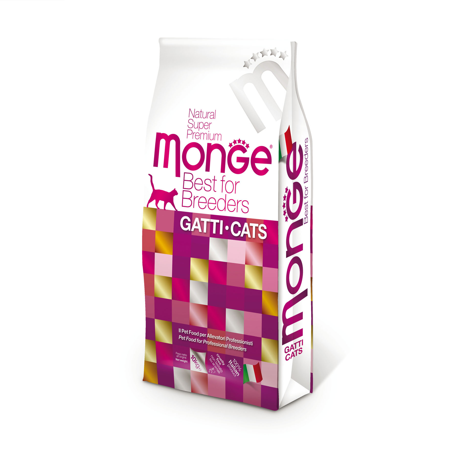 Monge Cat BWild Adult Large – Bufalo, croccantini senza cereali per gatti di taglia grande, 10 kg