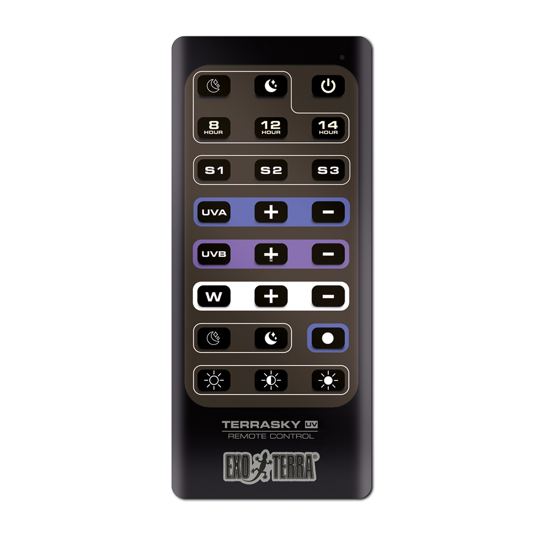 L'éclairage LED UV pour terrarium Exo Terra TerraSky - réglable de 38 à 60 cm