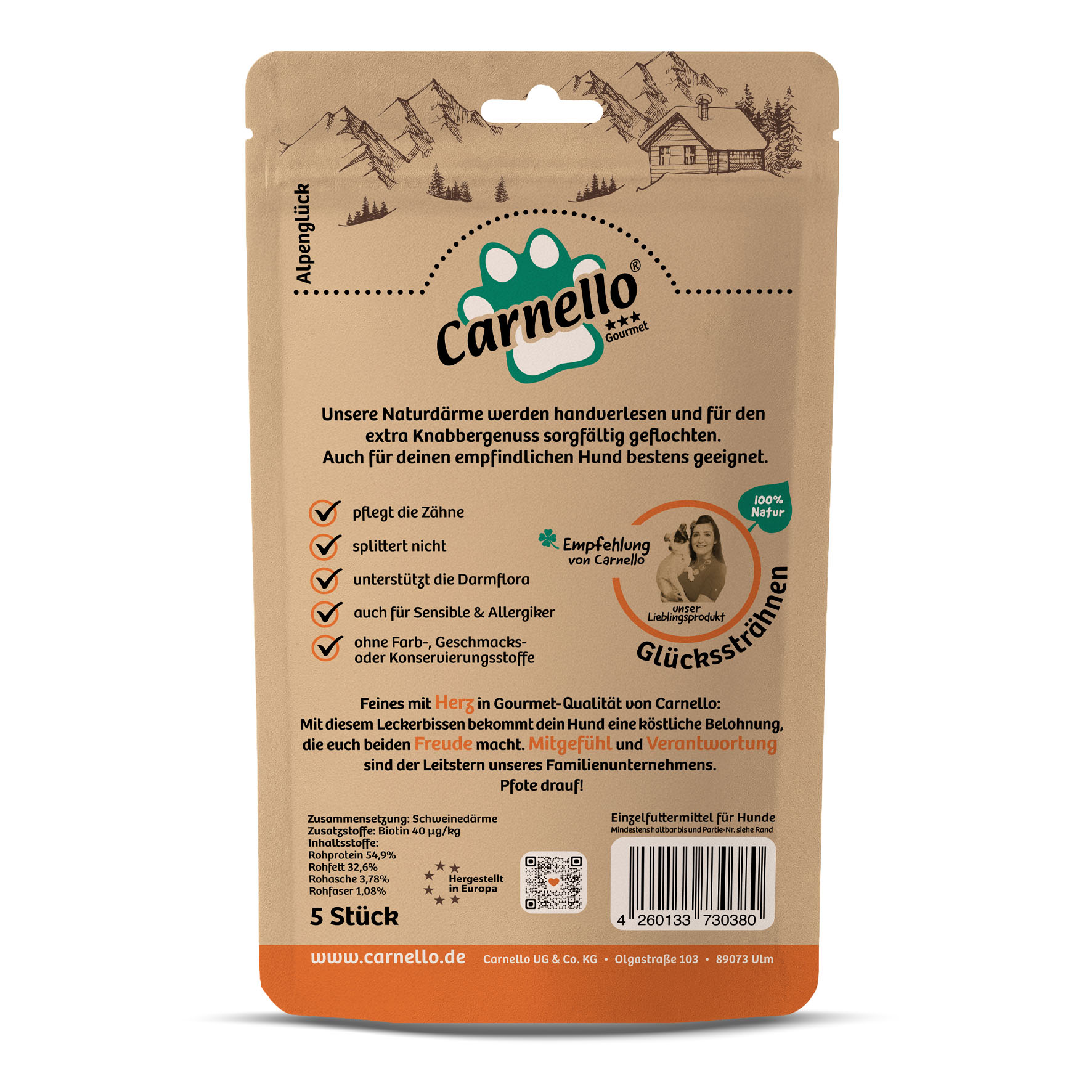 Carnello Alpenglück Glückssträhnchen