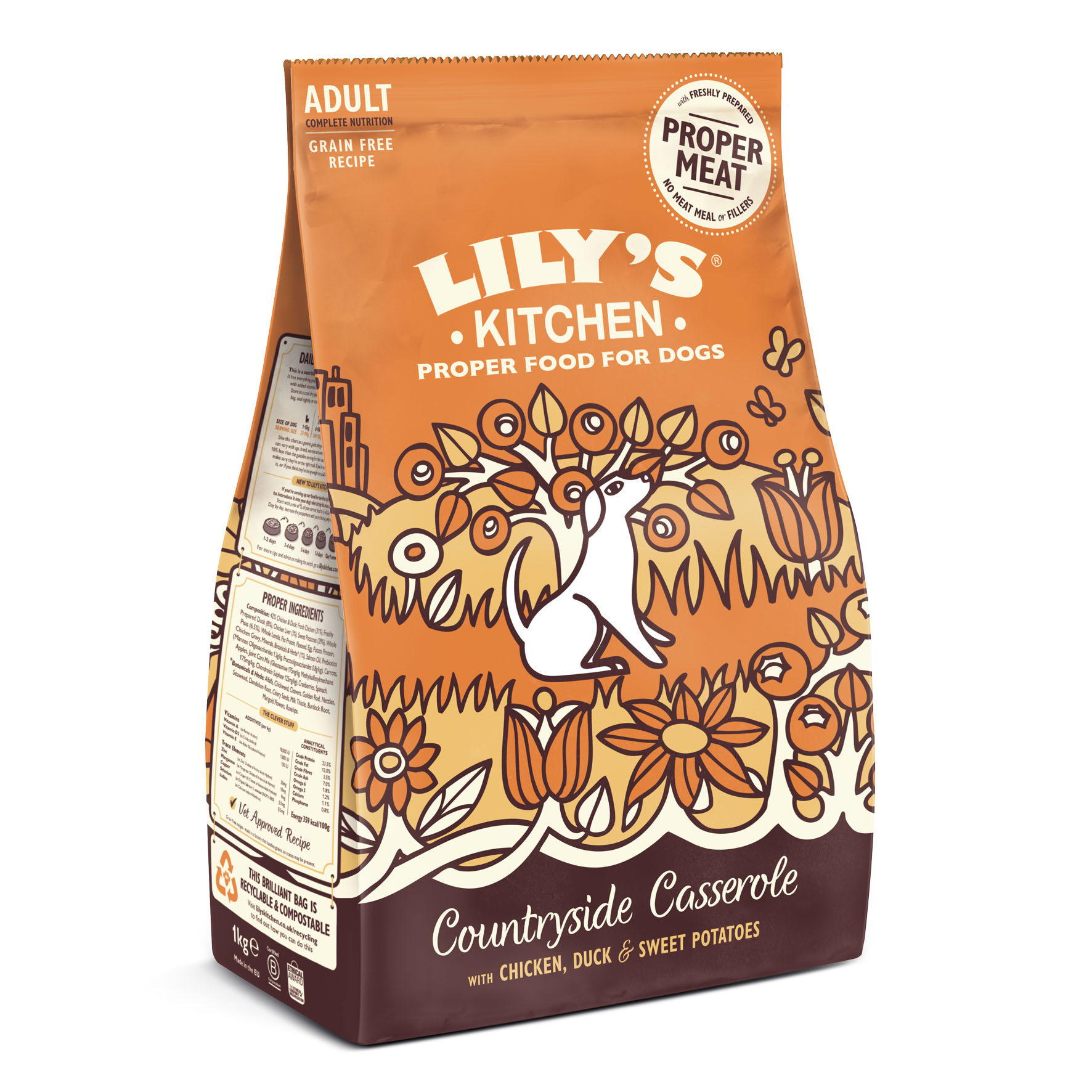 Lily's Kitchen Dog Adult poulet & canard, 7kg