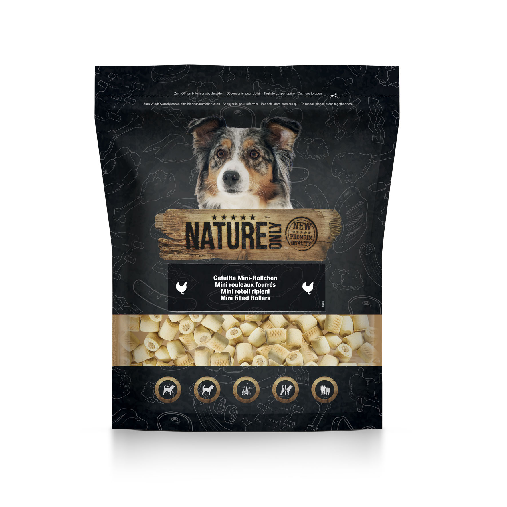 Nature Only Mini-Röllchen, 1kg