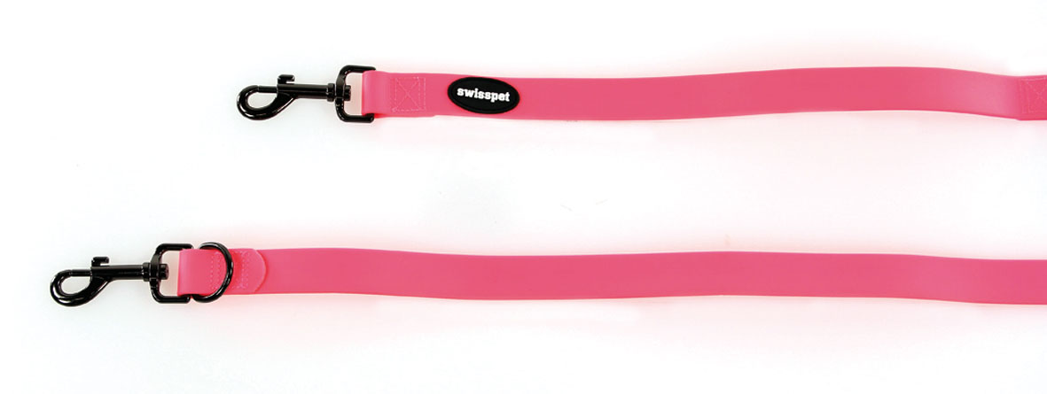 TrendLine NEON laisse, rose, 15mm/180cm