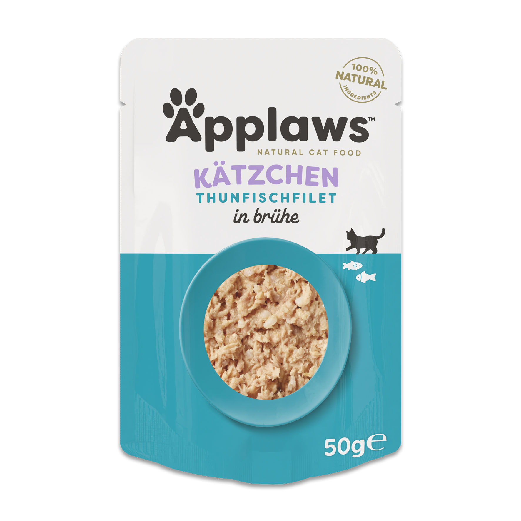 Applaws Kitten Thunfischfilet in Brühe, 50g