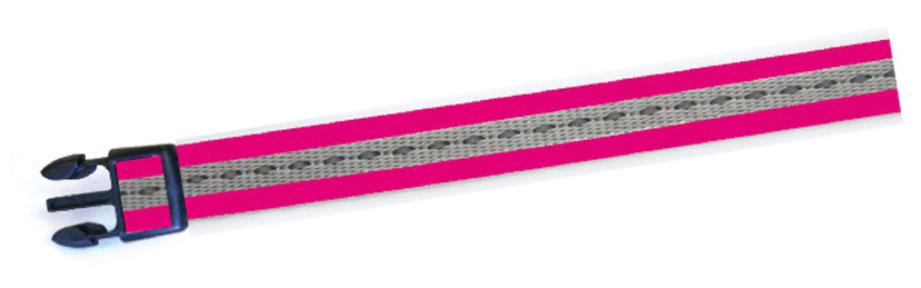 swisspet collier chien V 15mm/26-40cm, rose