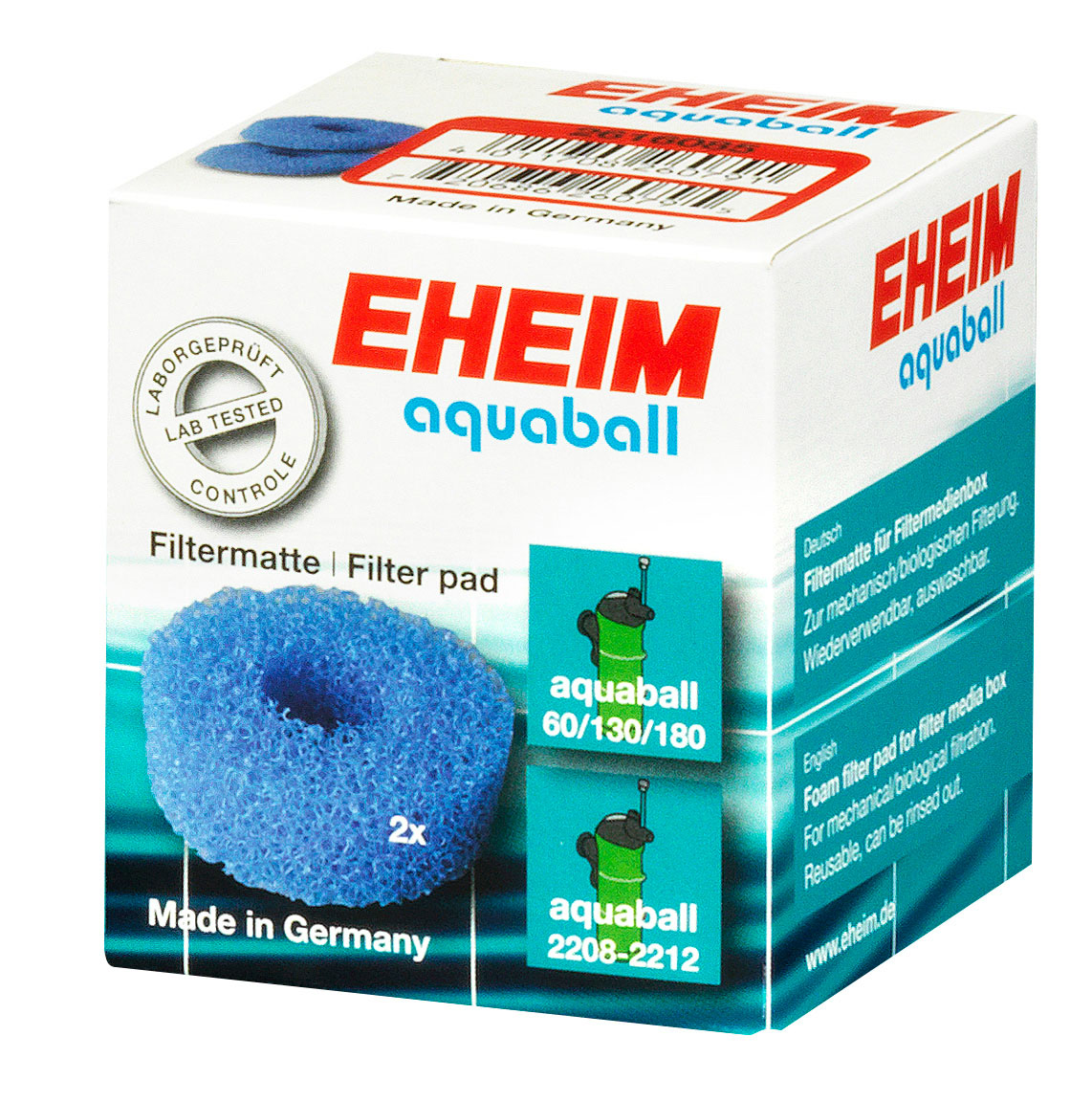 Ersatz-Filtermatte, 2Stk Ersatz-Filtermatte, 2Stk