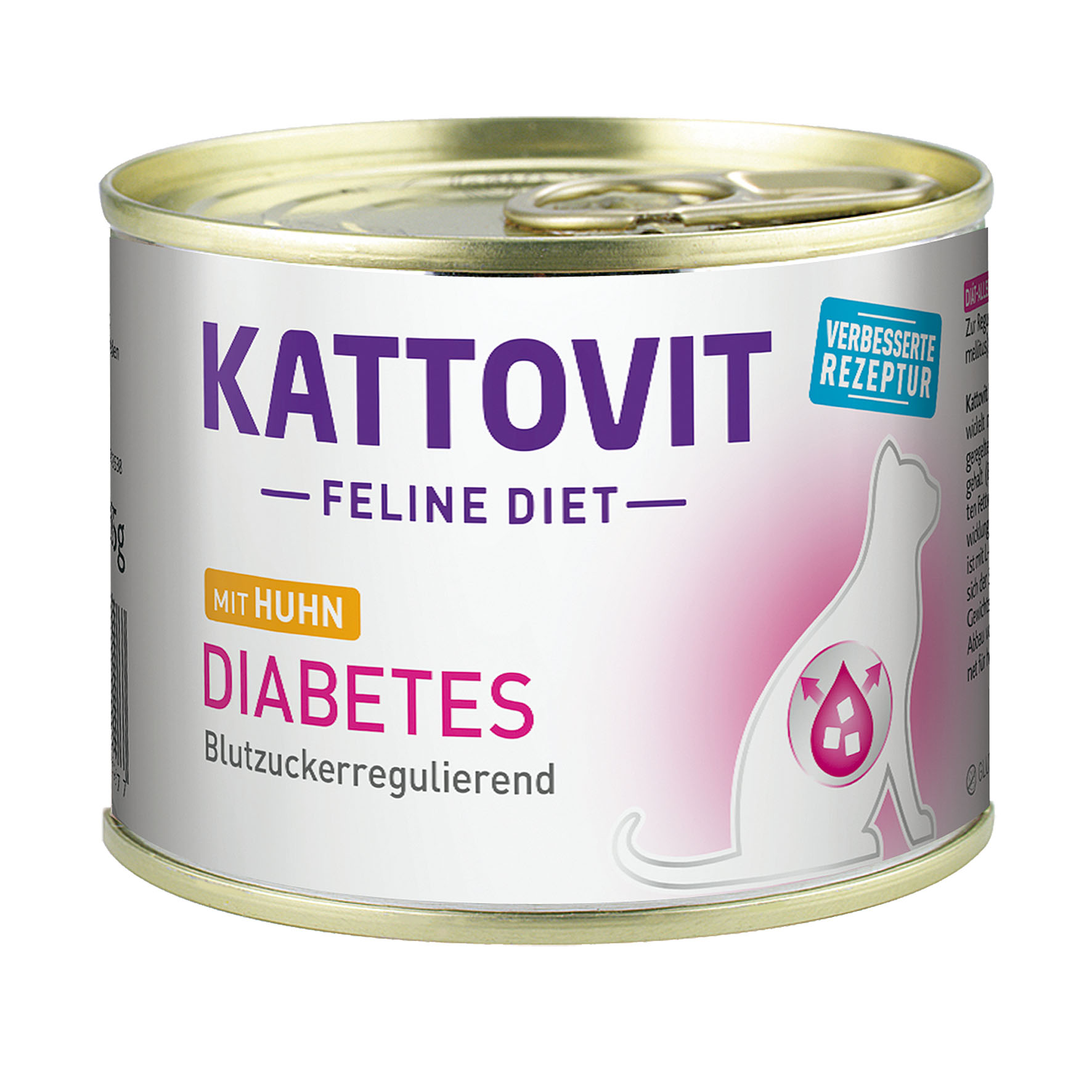 Kattovit Diabetes Feline Diet Huhn 185g
