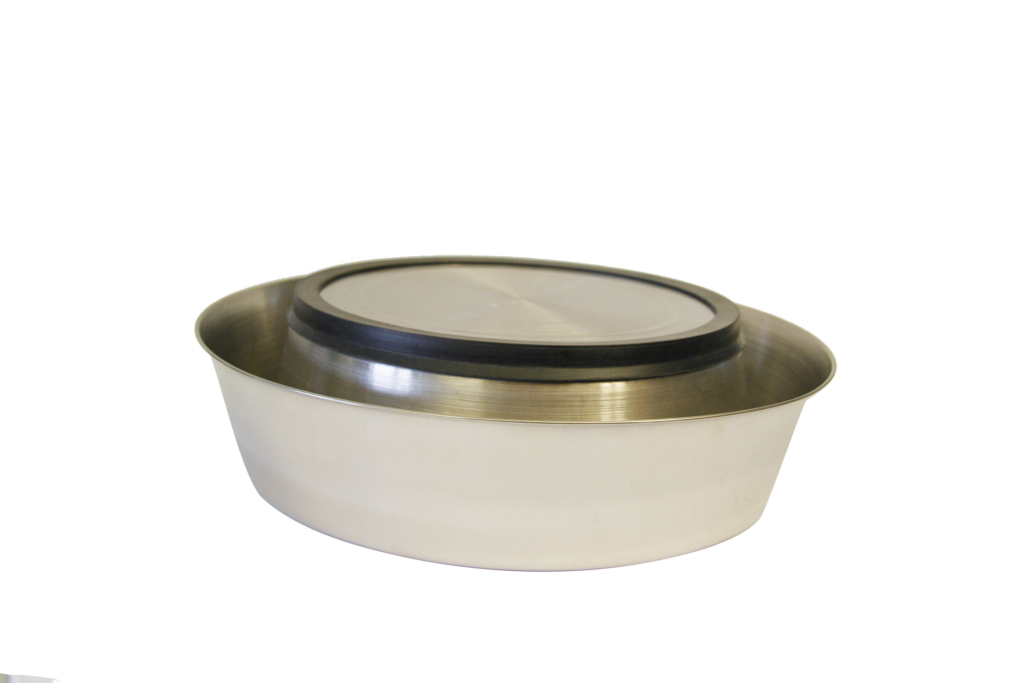 swisspet Ciotola per cani con piedistallo antiparassitario in acciaio speciale 0,4L ø16,7cm
