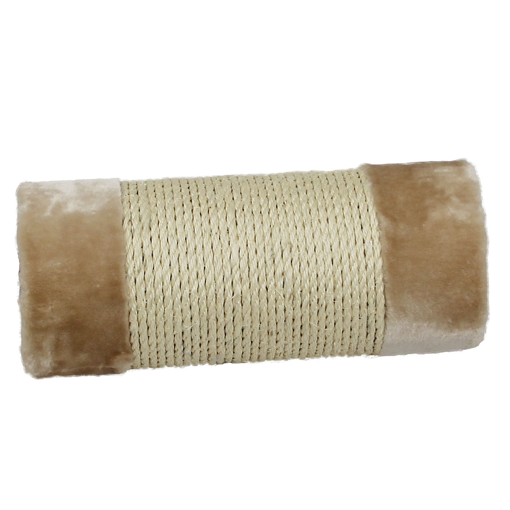 swisspet Colonne en sisal av.peluche, beige, 15x40cm