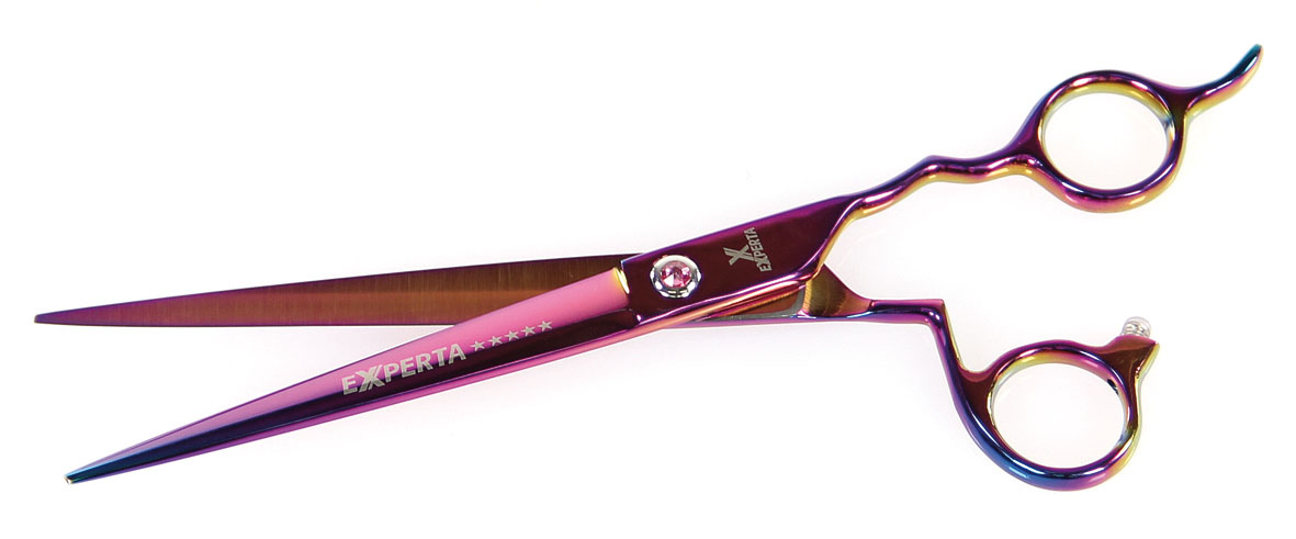 TrendLine ciseaux pour poil Experta, rose vif