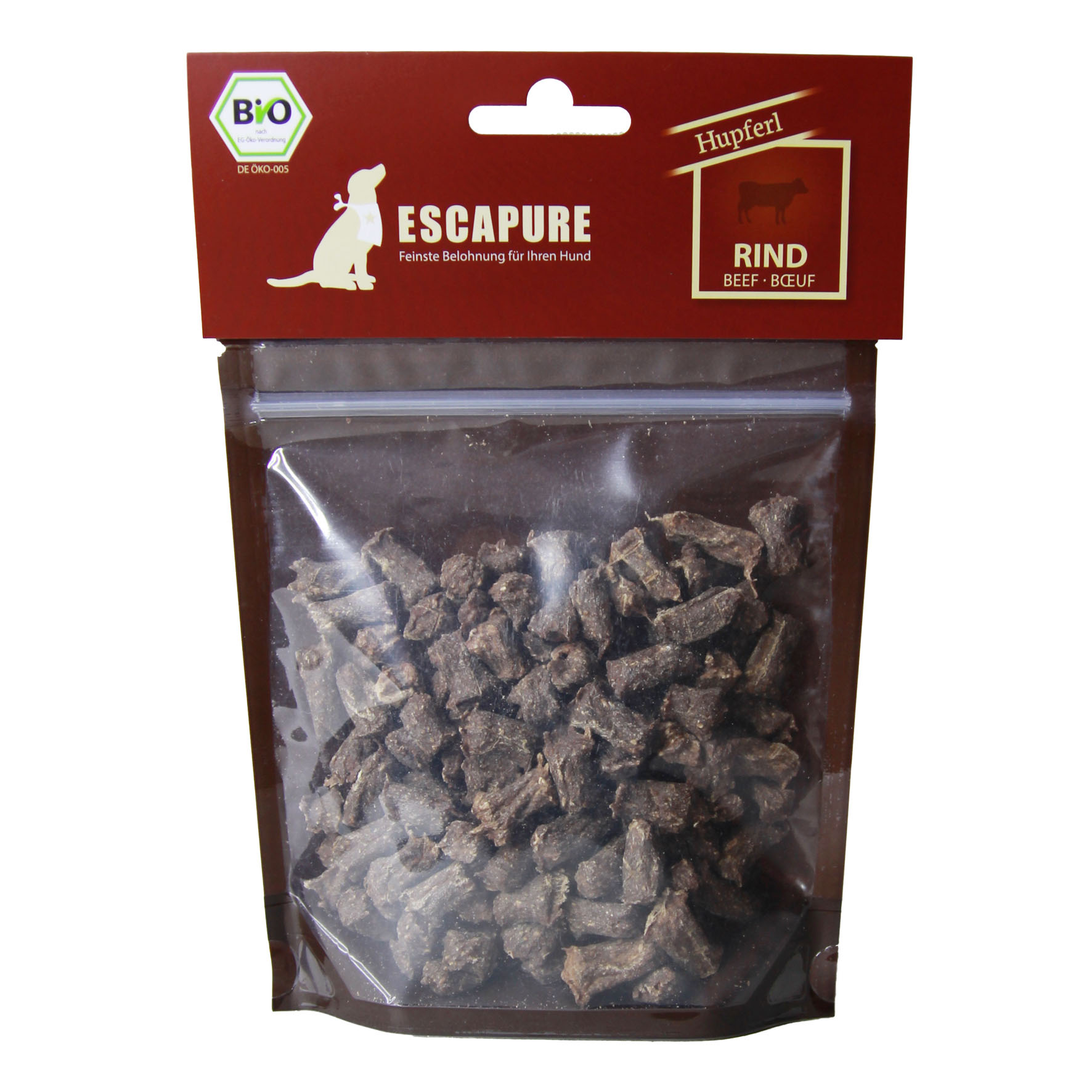 Escapure Bio Hupferl Rind 150g