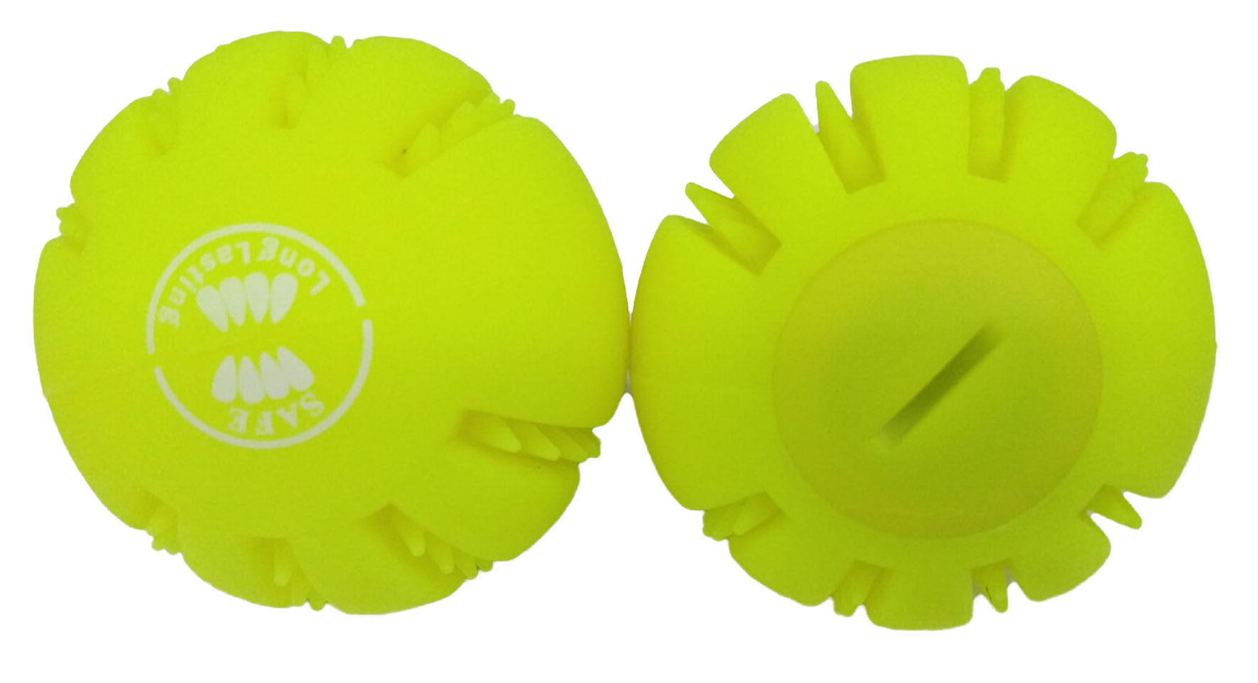swisspet Pallina luminosa dentale, gialla, ø6.4cm