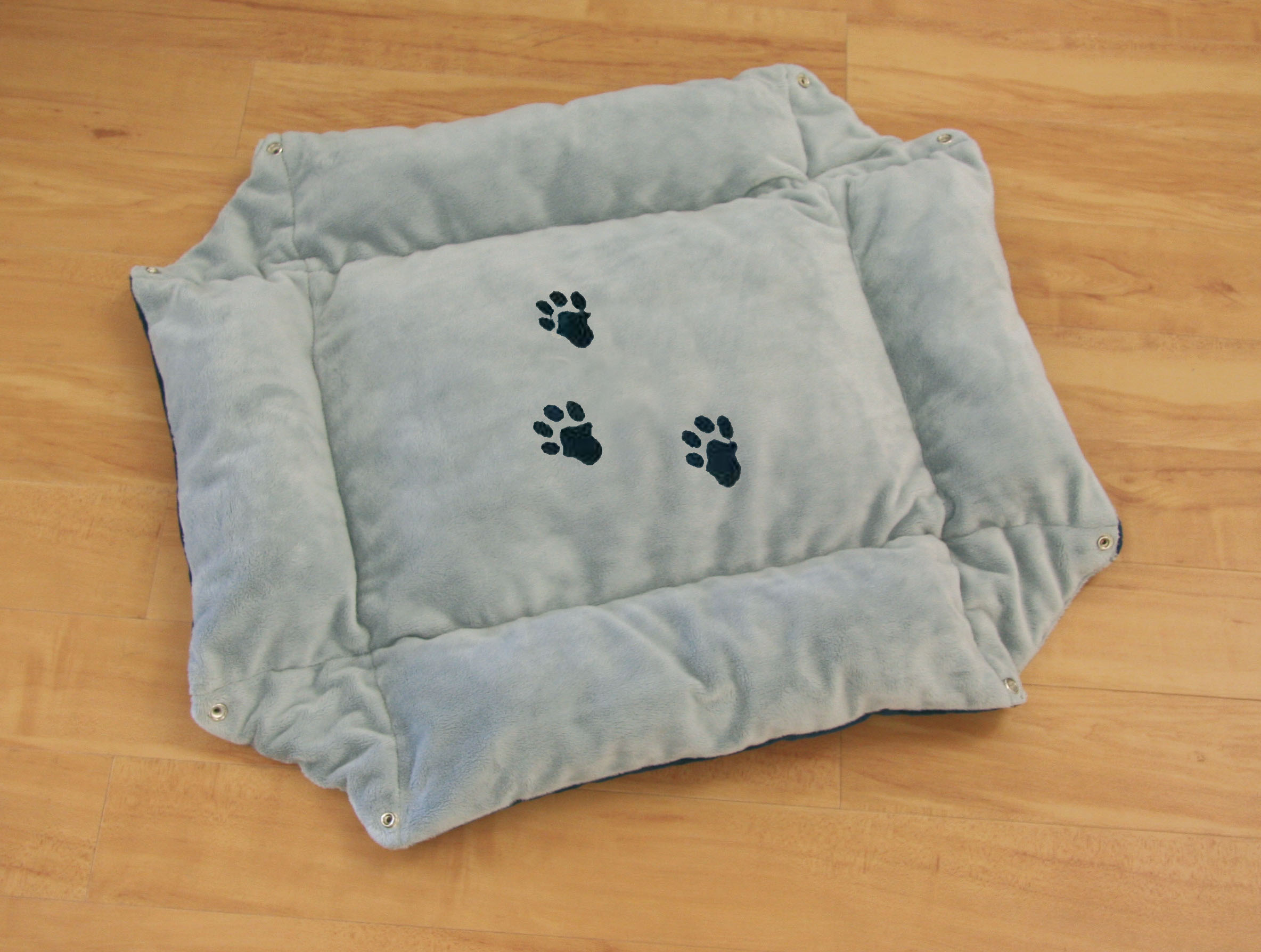 swisspet Soft lit pour chats Patte, bleu/gris