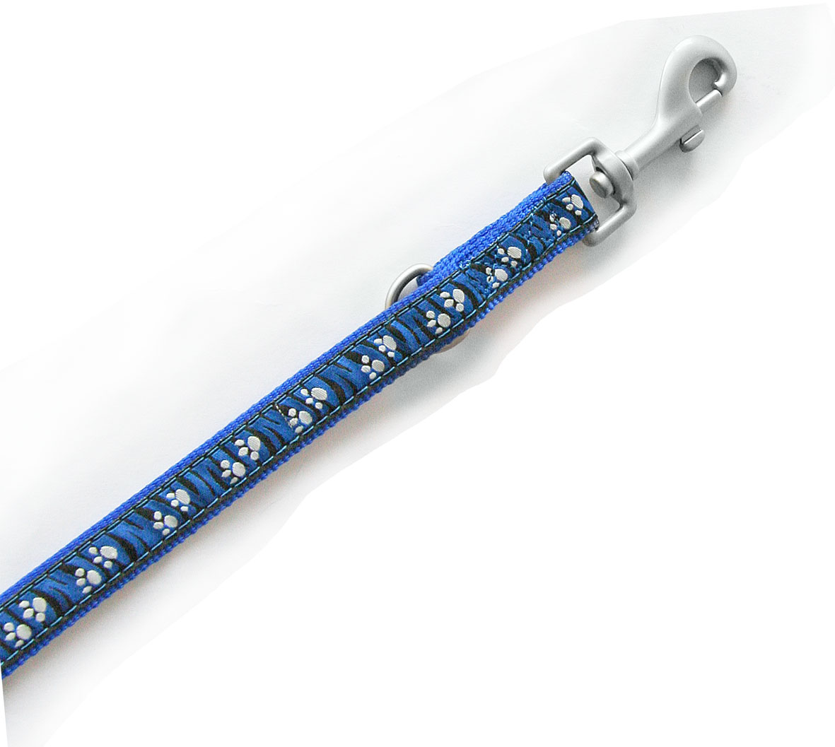 swisspet DoggyLine laisse, bleu, 20mm/180cm