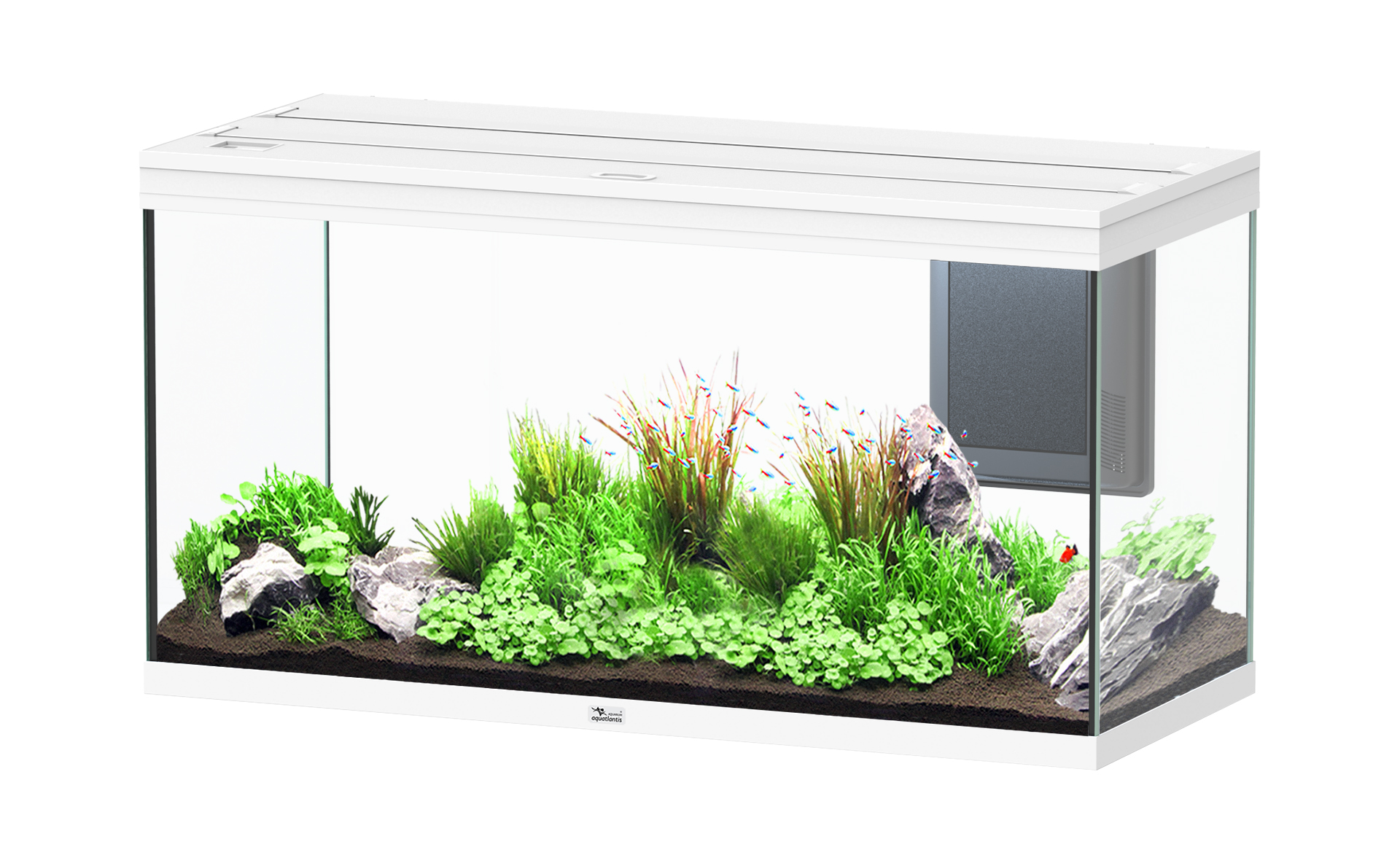 Aquatlantis Aquarium Volga 350 weiss