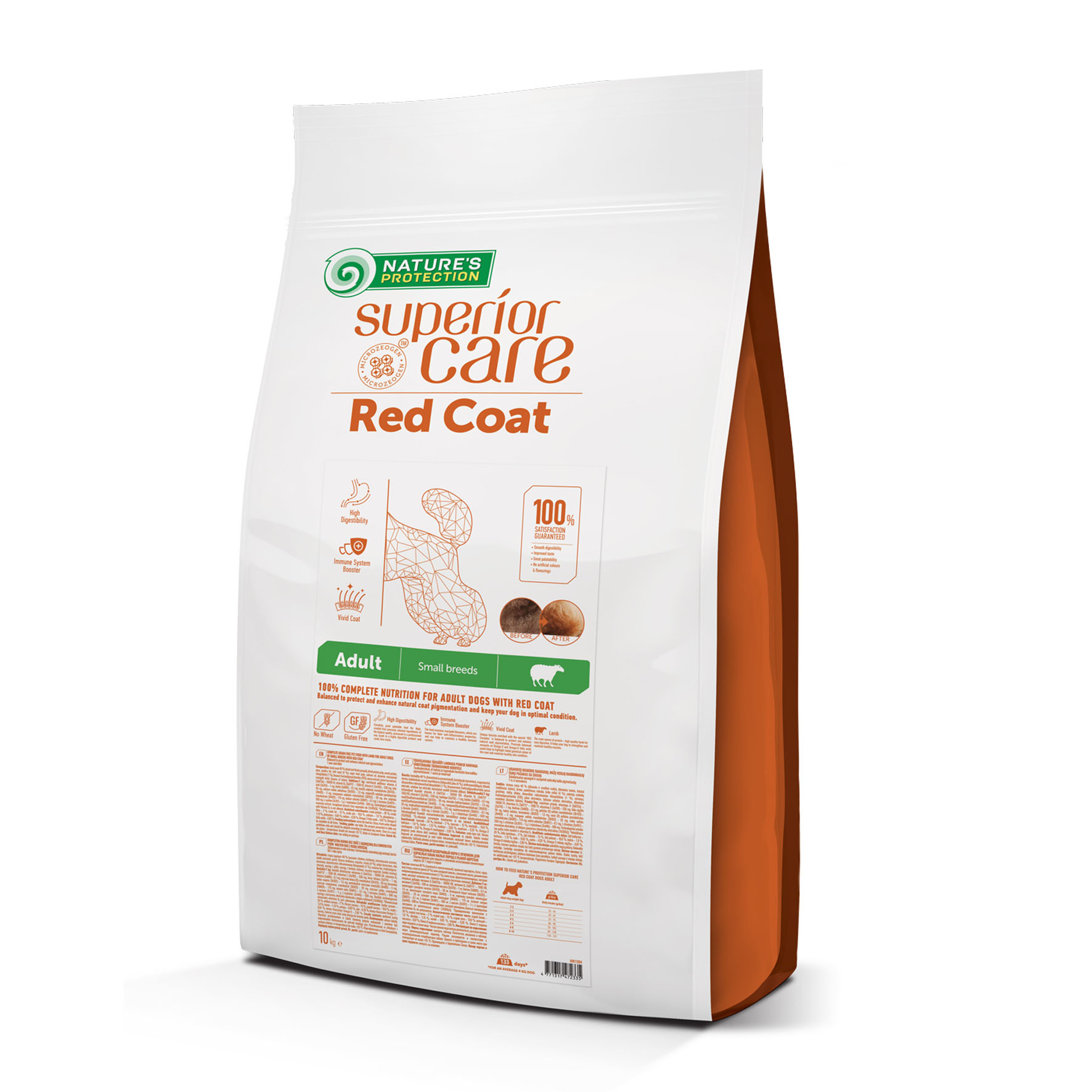 Superior Care Red Coat Adult mit Lamm 10kg