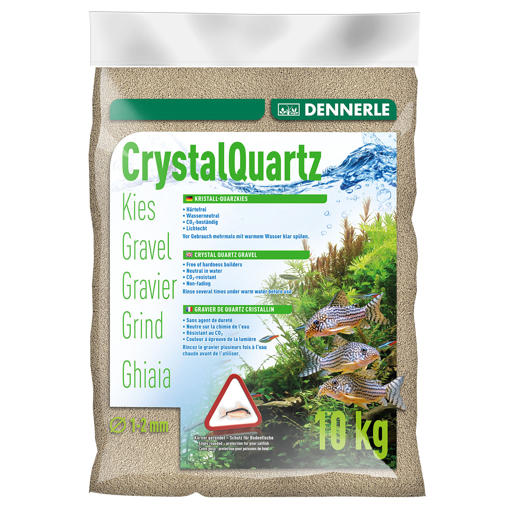 Dennerle Kristall Quarzkies, naturweiss, 10kg Dennerle Kristall Quarzkies, naturweiss, 10kg