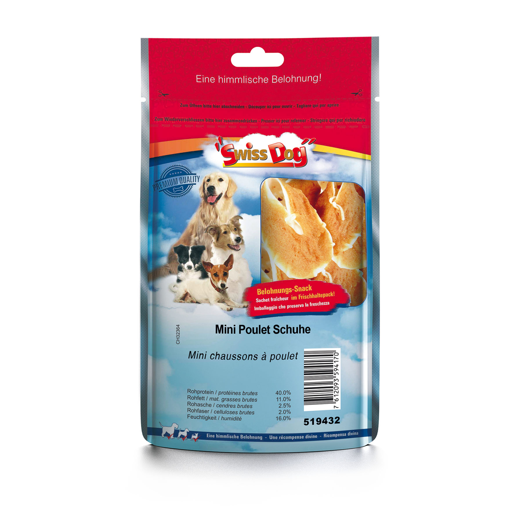 SwissDog Mini Poulet Schuhe