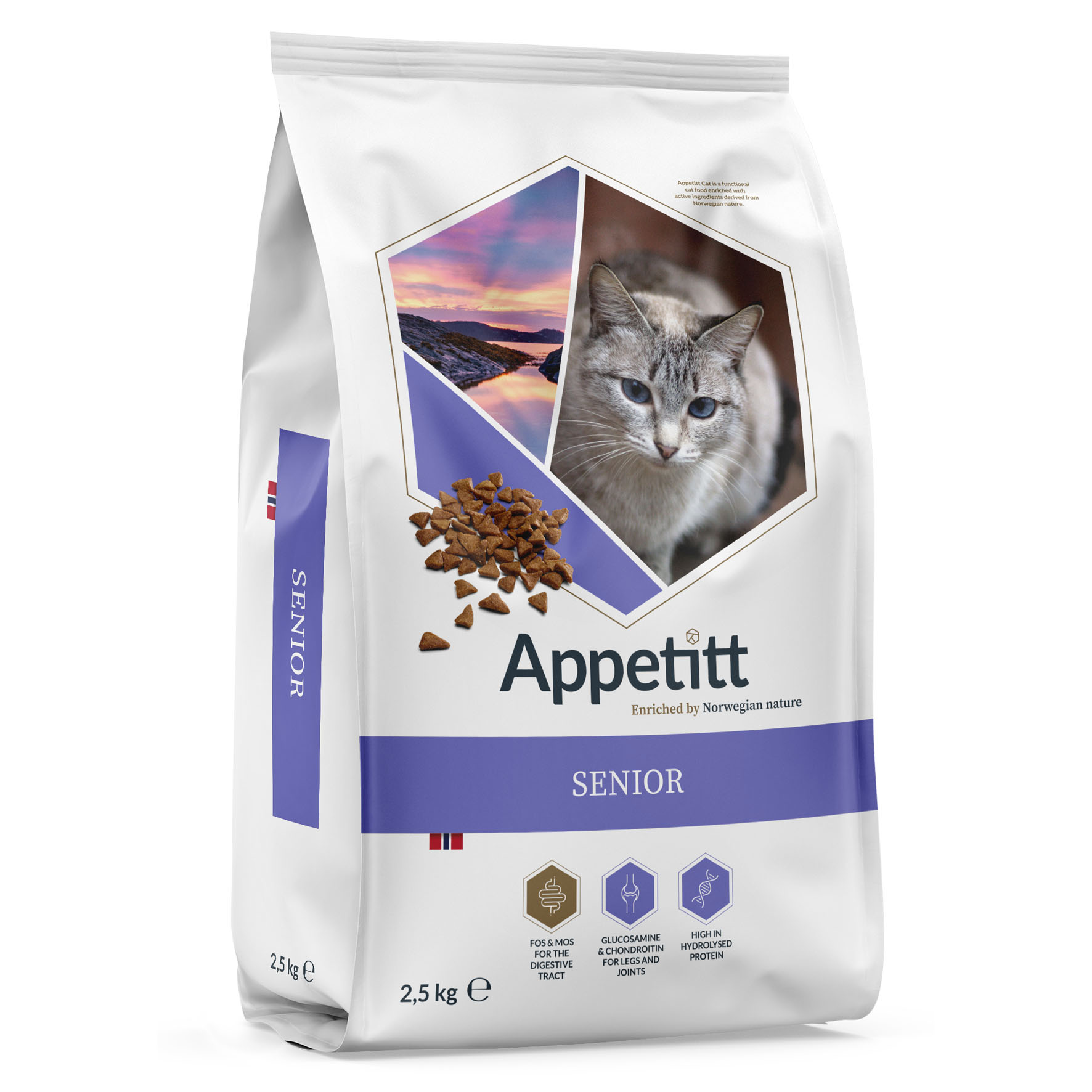 Appetitt Cat Senior Poulet 2.5kg	
