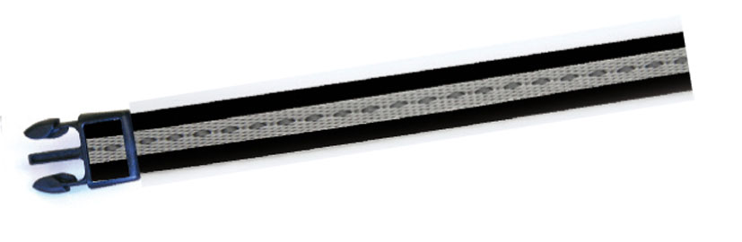 swisspet collier chien V 15mm/26-40cm, noir