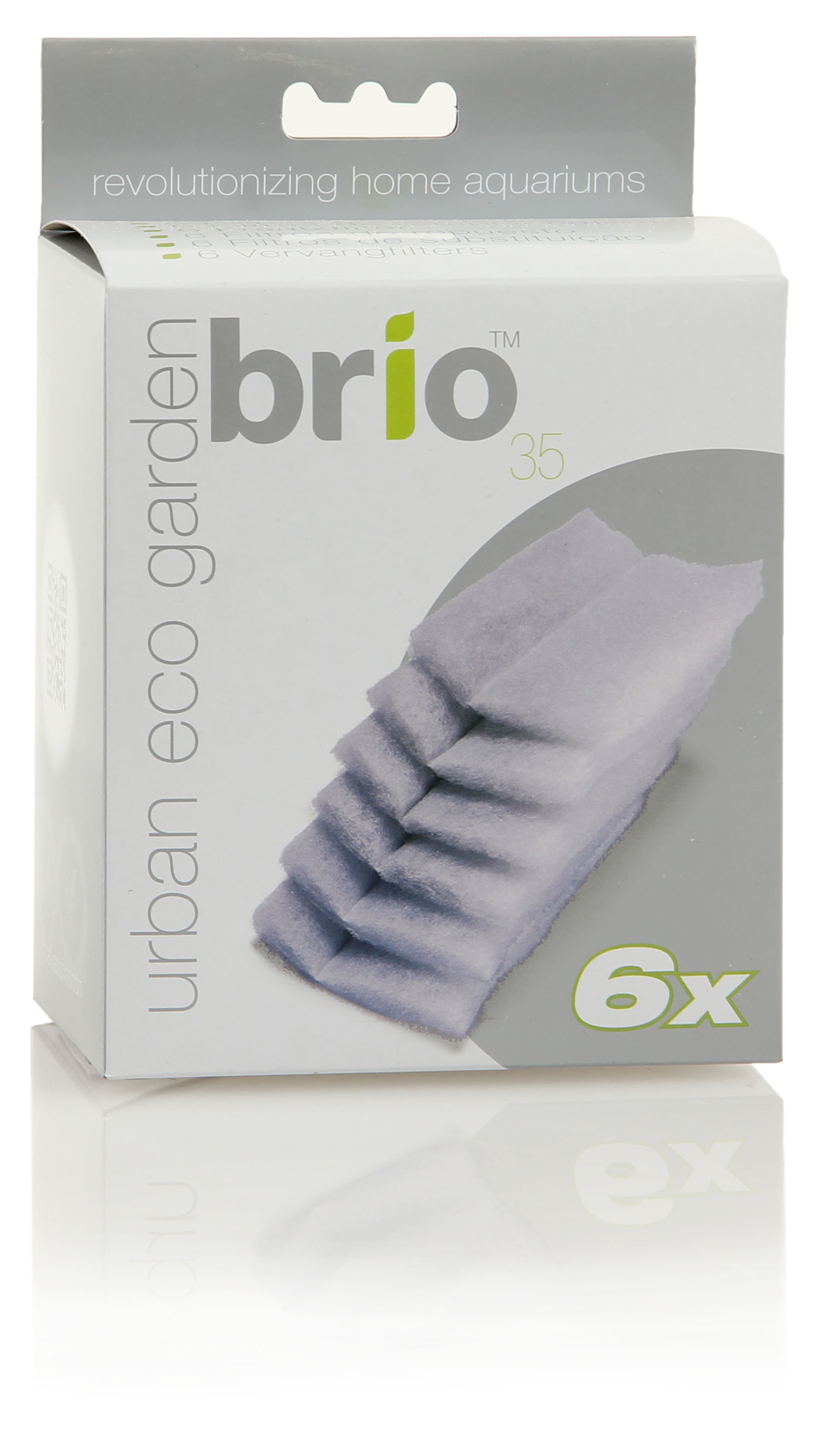 Ersatzfilterschwamm, 6 Stück