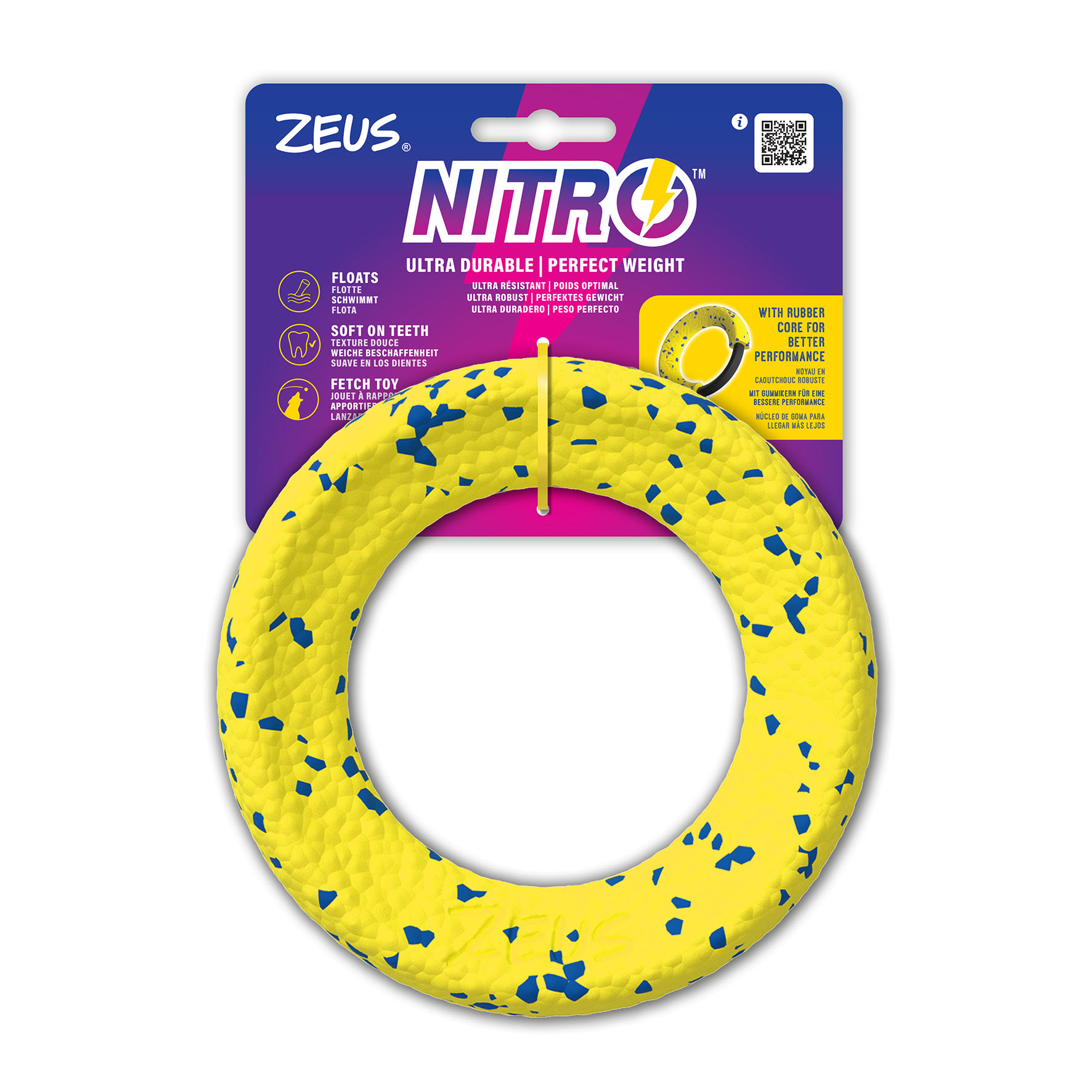 Zeus Nitro Ring, D=16cm, gelb