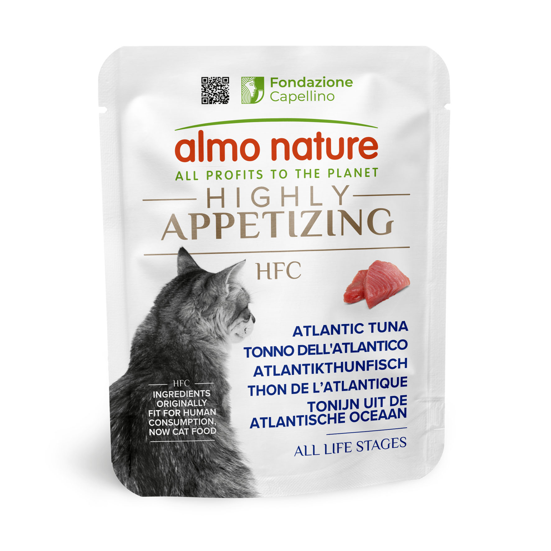 Almo HFC Highly Appetizing - Atlantikthunfisch, 50g Almo HFC Highly Appetizing - Atlantikthunfisch, 50g