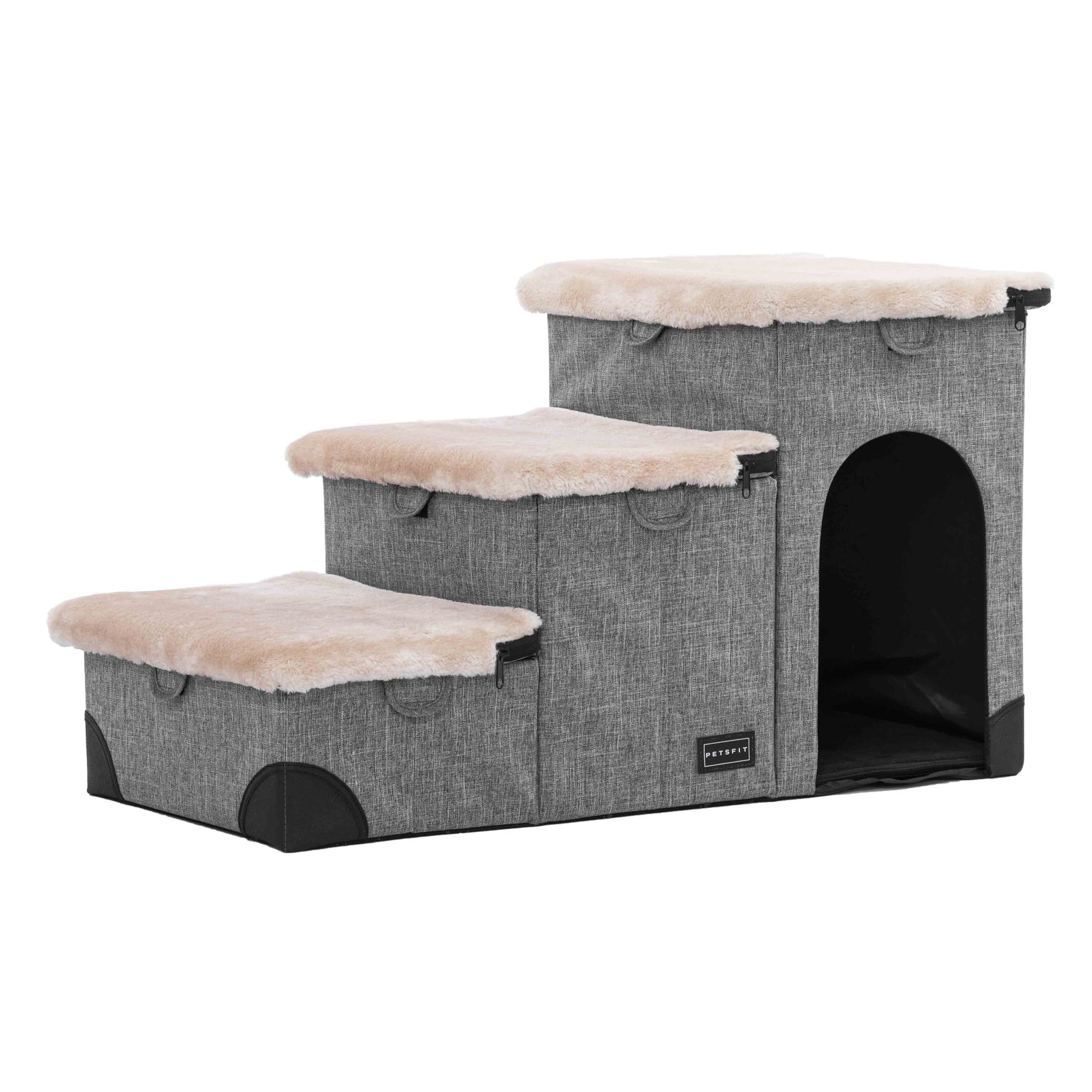 Petsfit escalier pour chats & chiens Filou L: 72x40x43cm