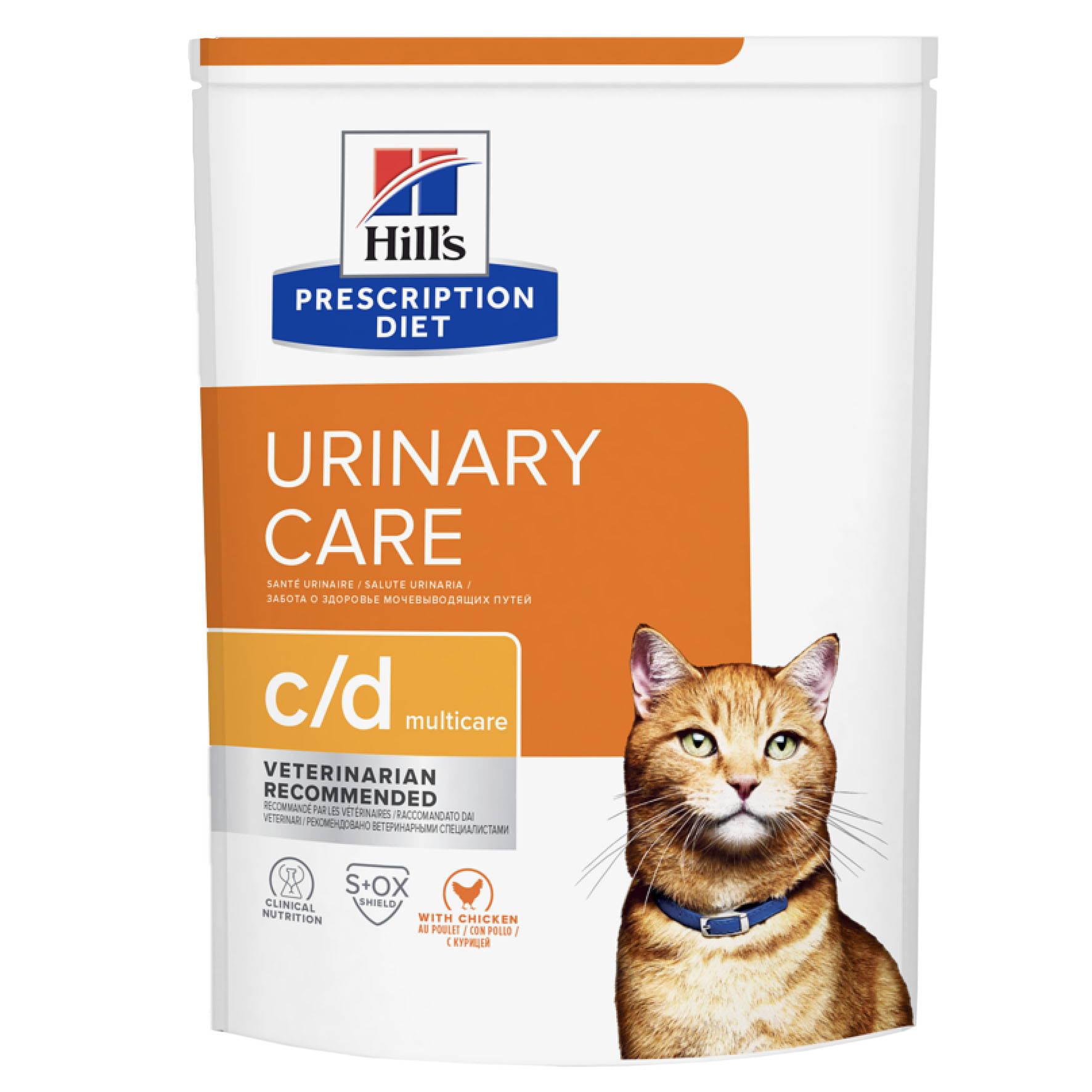 Hill's c/d Multicare Urinary Katzenfutter mit Huhn