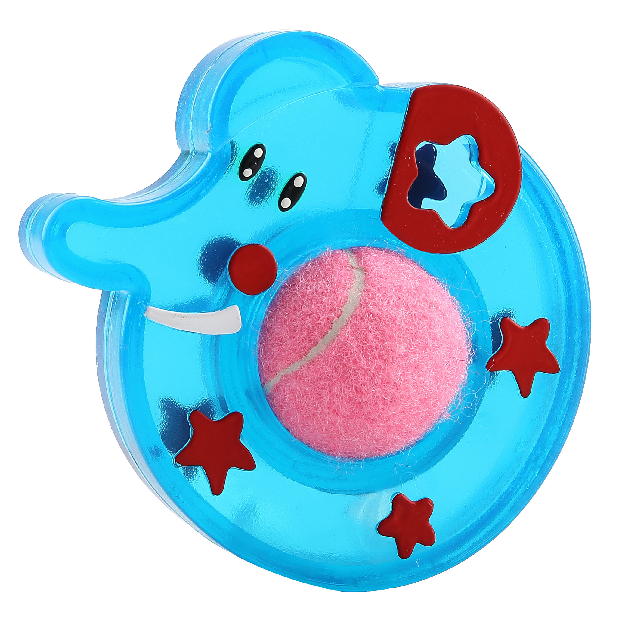 swisspet Elefant mit Ball, blau/pink