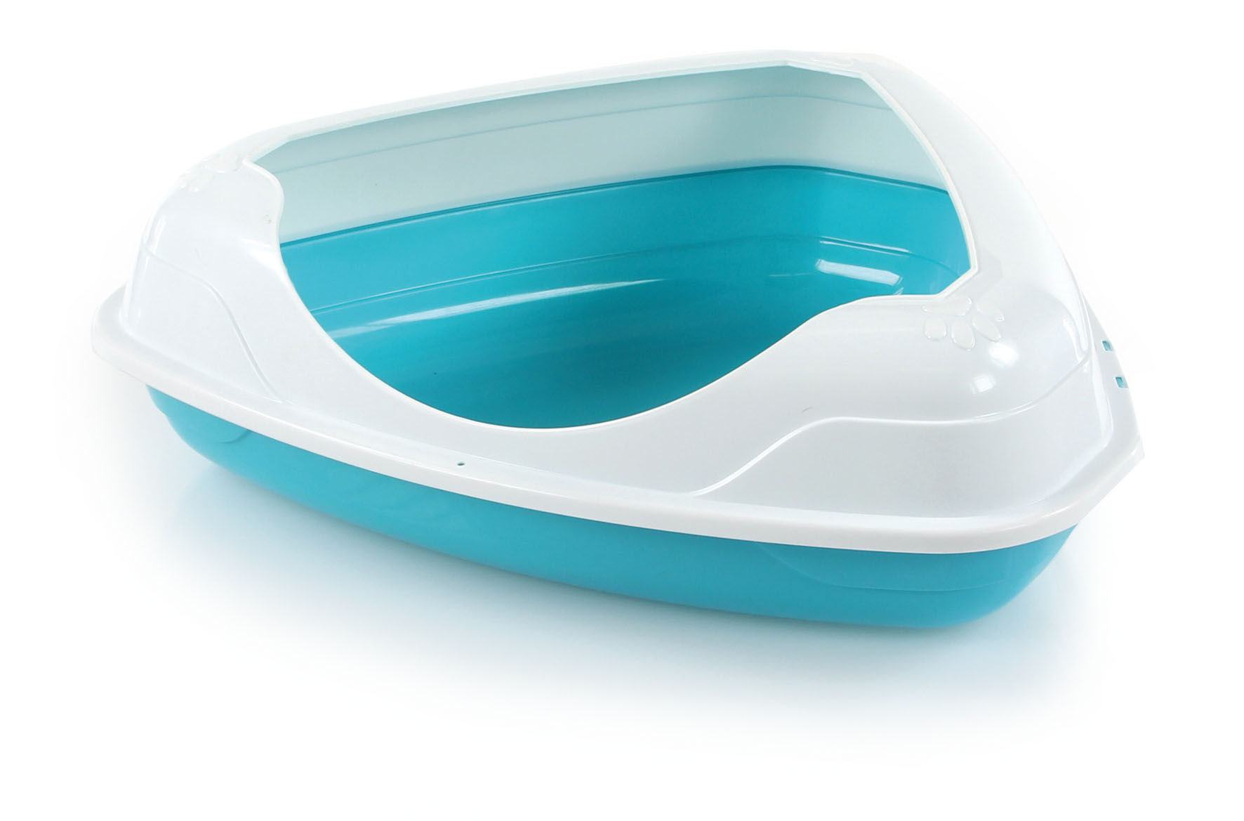 swisspet Eck-Katzentoilette Baystar, blau