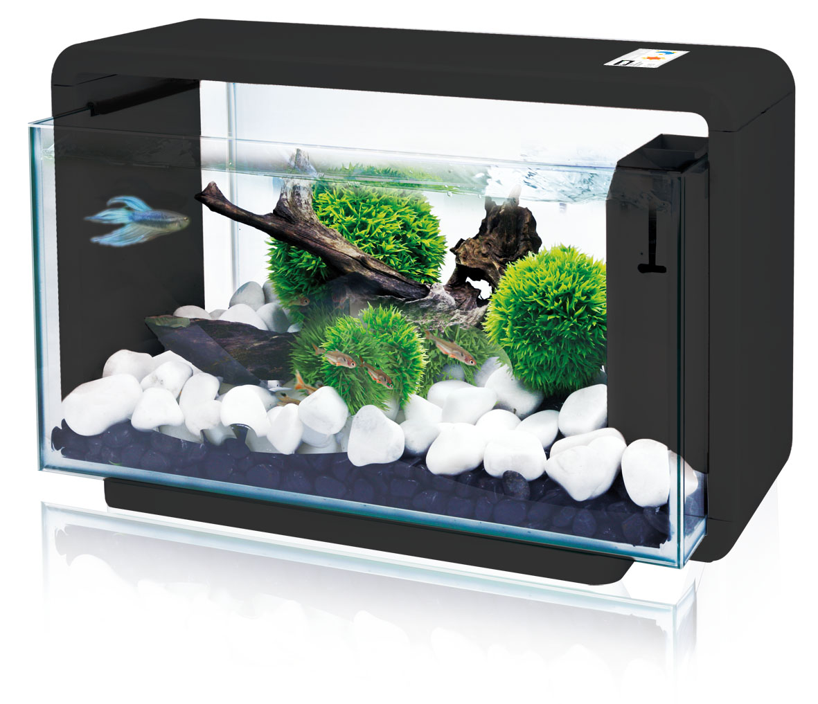 Amazonas LED Aquarium E25, schwarz