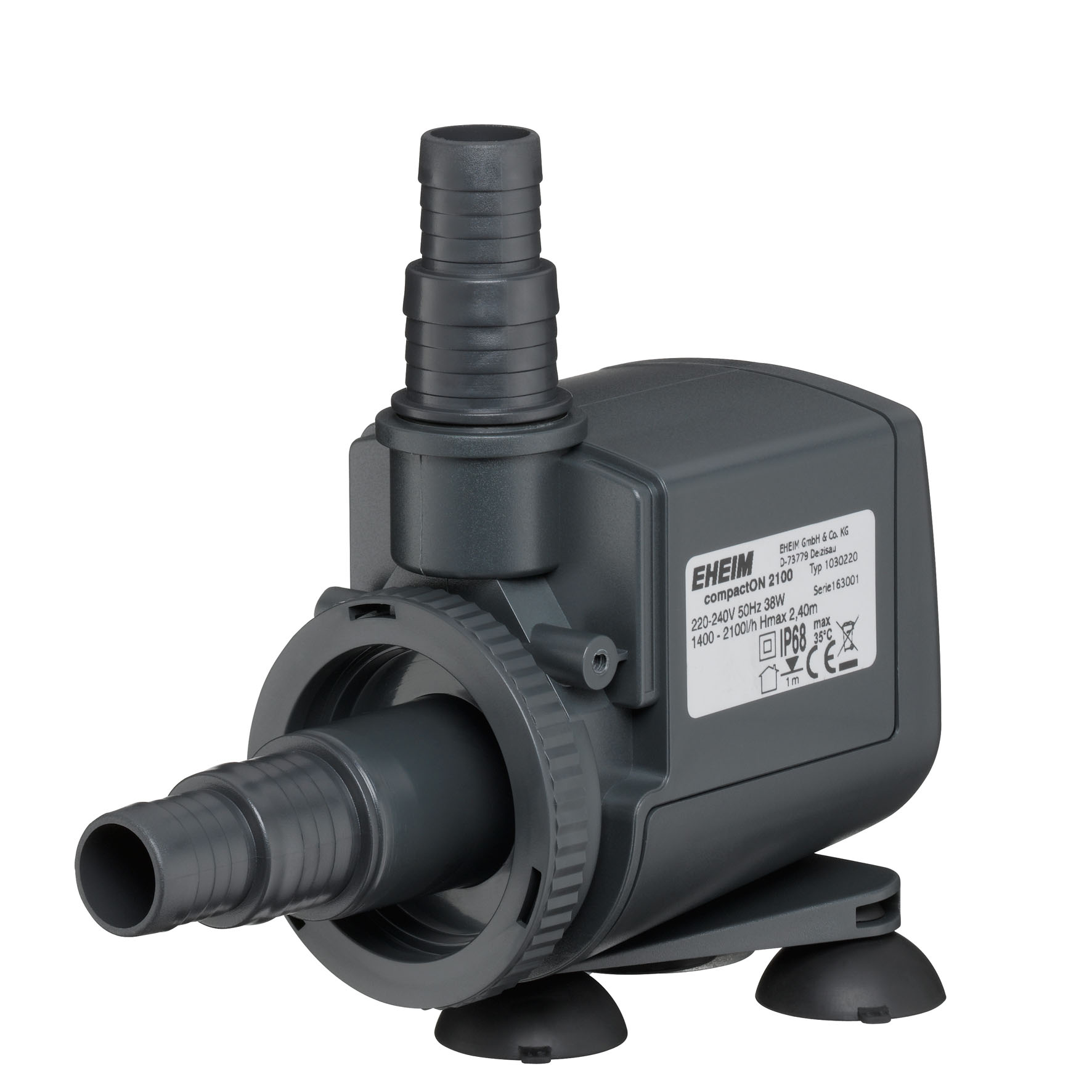Eheim pompe d’aquarium CompactOn 2100, 1400-2100l/h, 35W, 2.3Hmax m