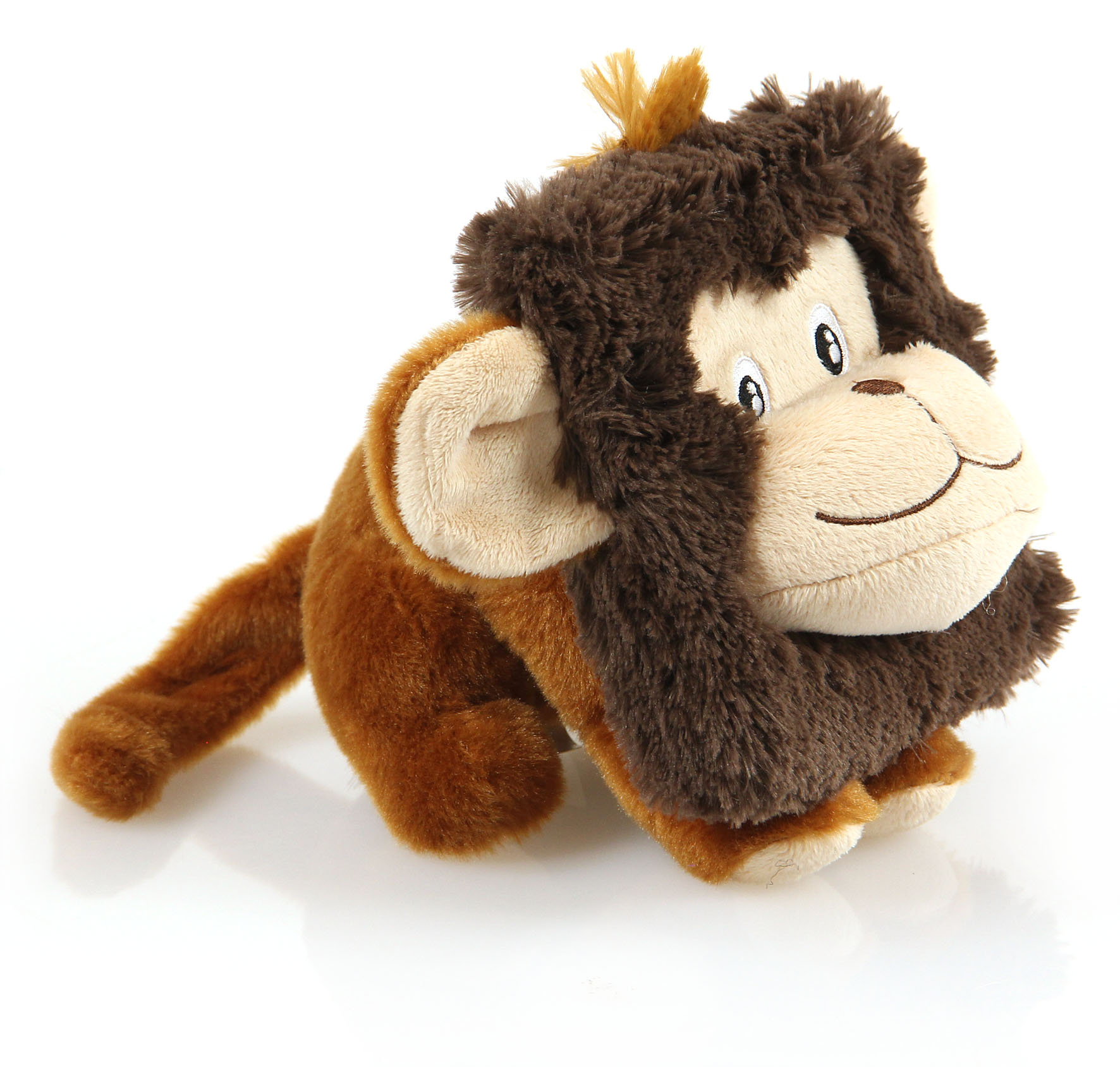 swisspet Quadra Plüsch-Affe, braun