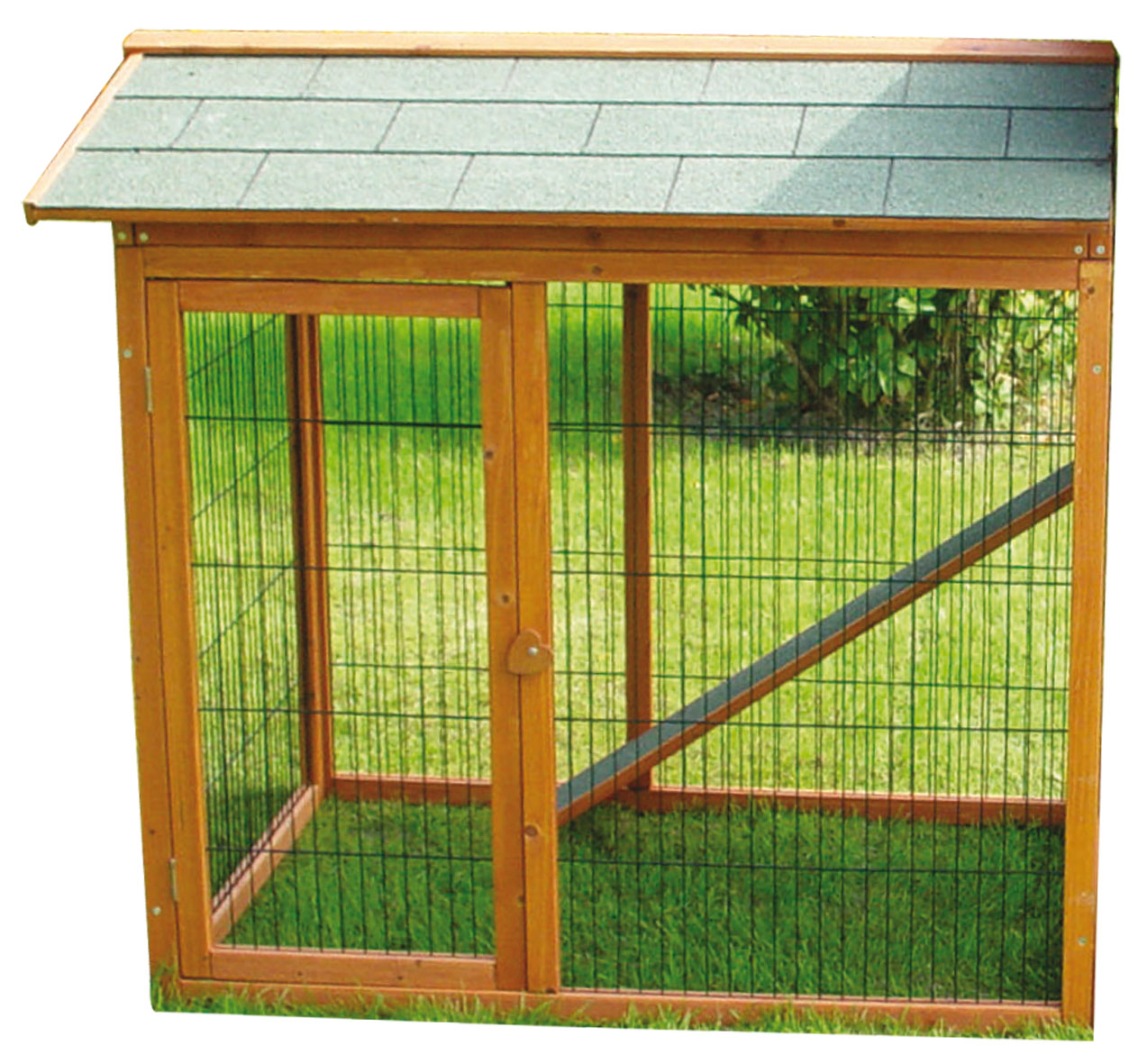 swisspet Freilauf Scheune Benno, 123.2x97.6x120cm