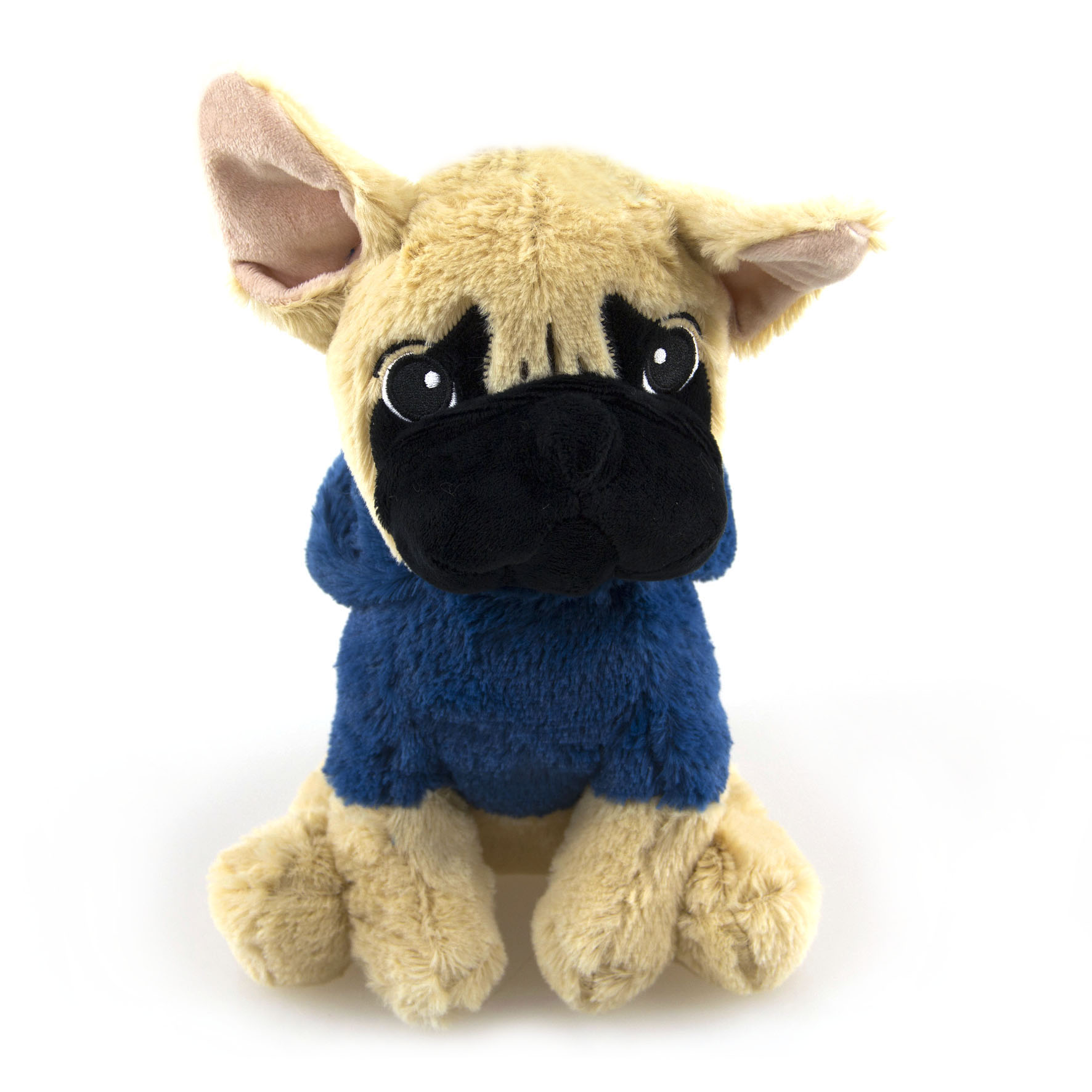  Petfriends-Plüschhund mit Hoodie, blau