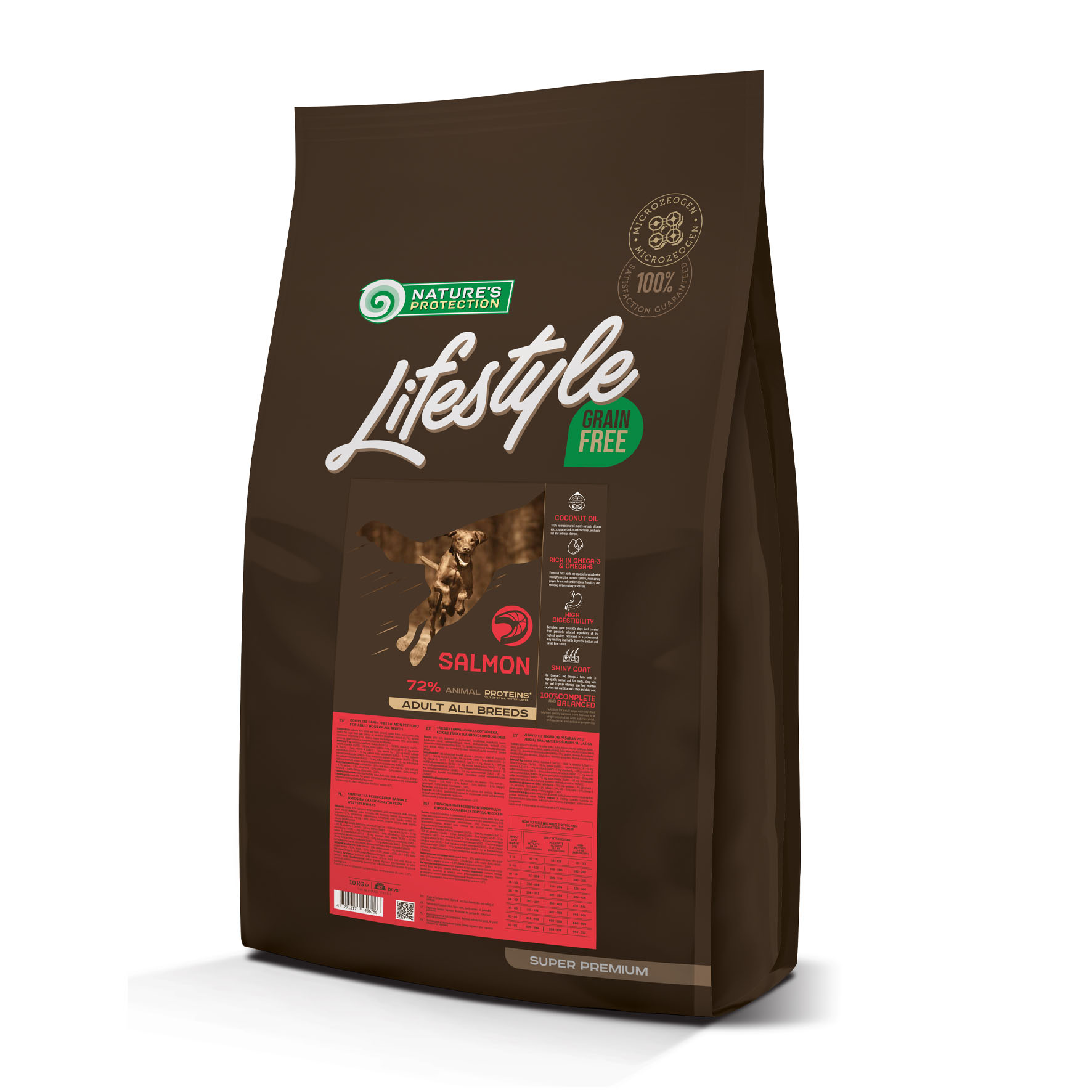 Nature‘s Protection Lifestyle Grain Free Adult mit Lachs, 10 kg